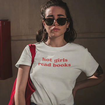 Hot Girls Read Books Tee - KAYSMAR