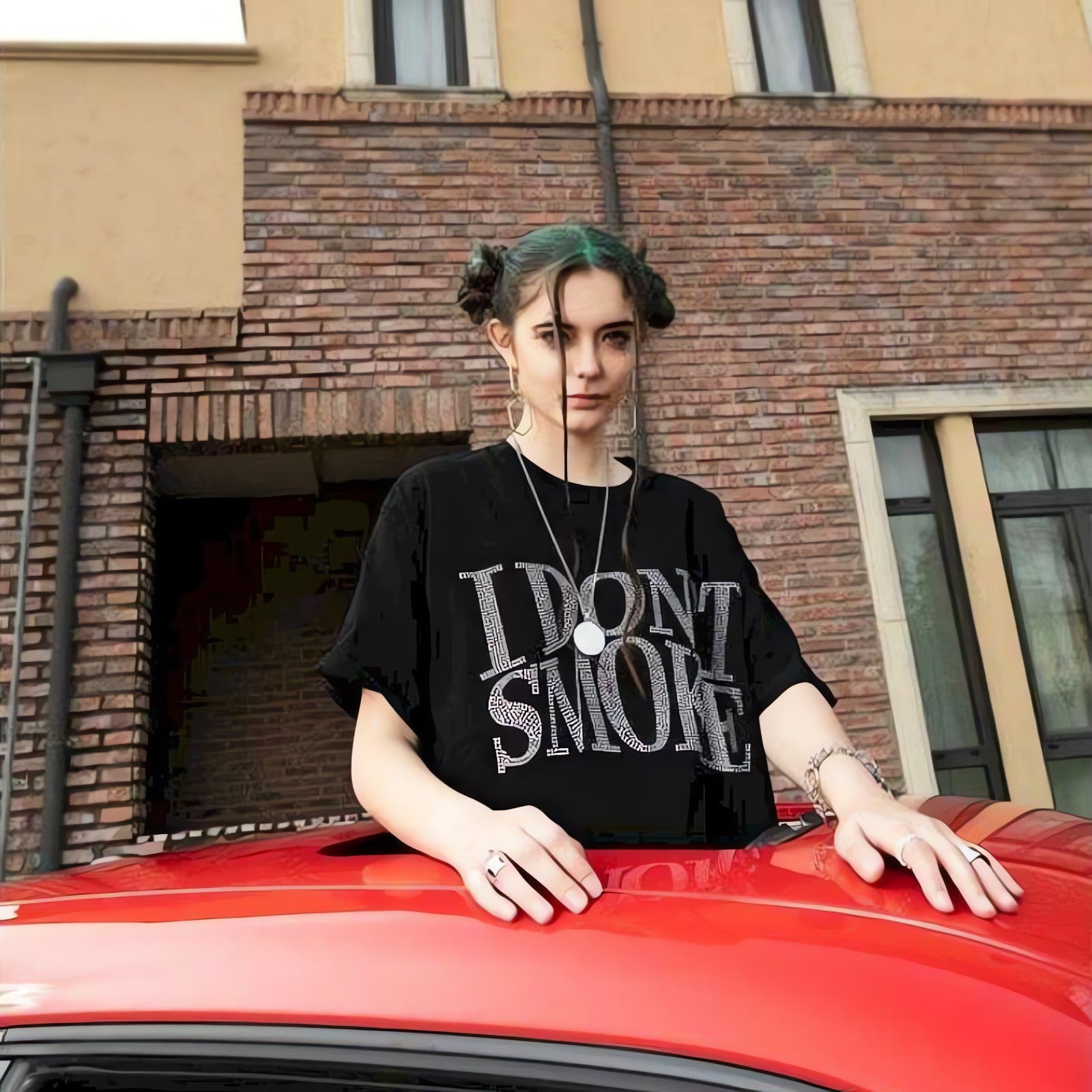 I Don't Smoke Tee - KAYSMAR