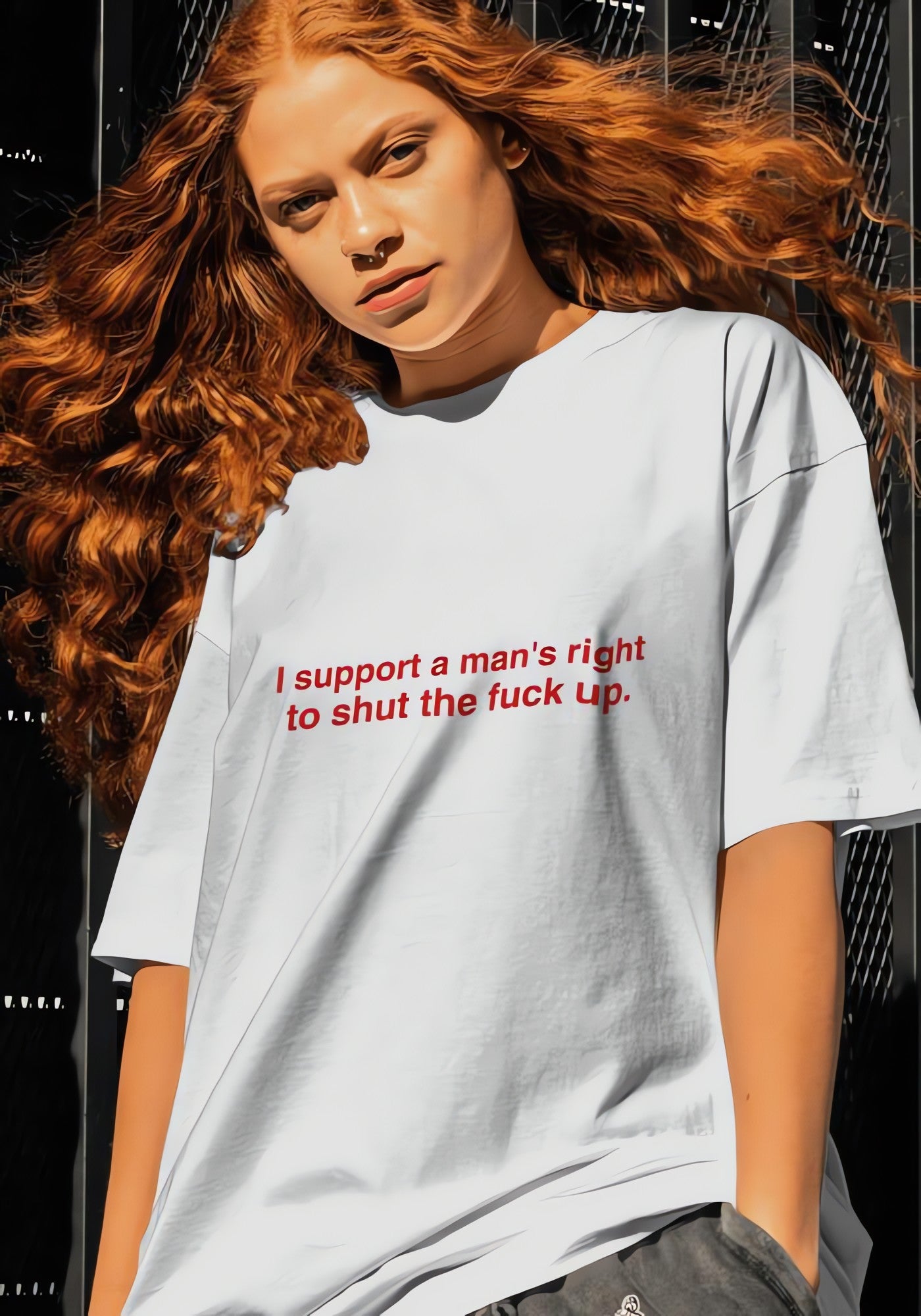 I Support A Man's Right Tee - KAYSMAR