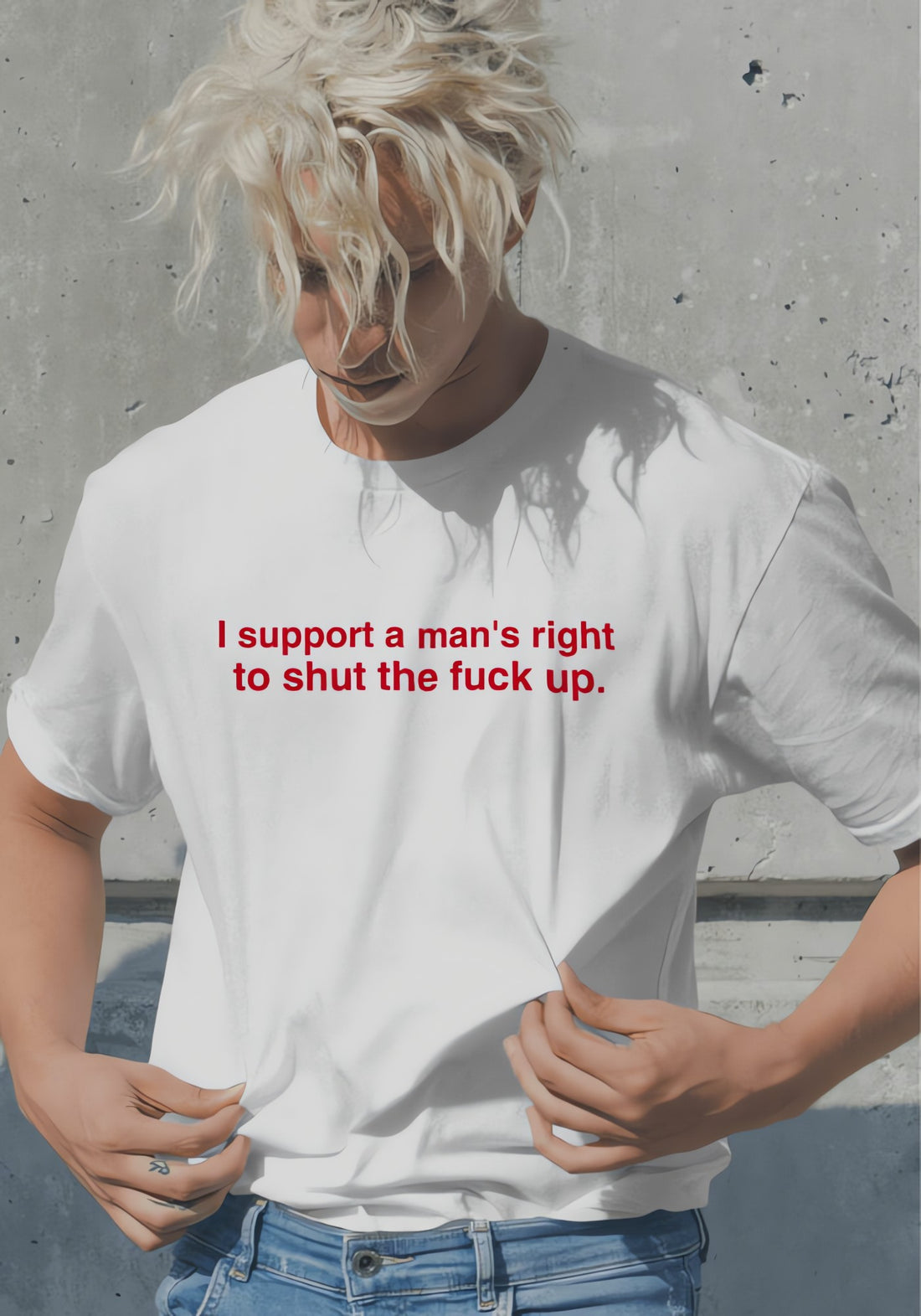 I Support A Man's Right Tee - KAYSMAR