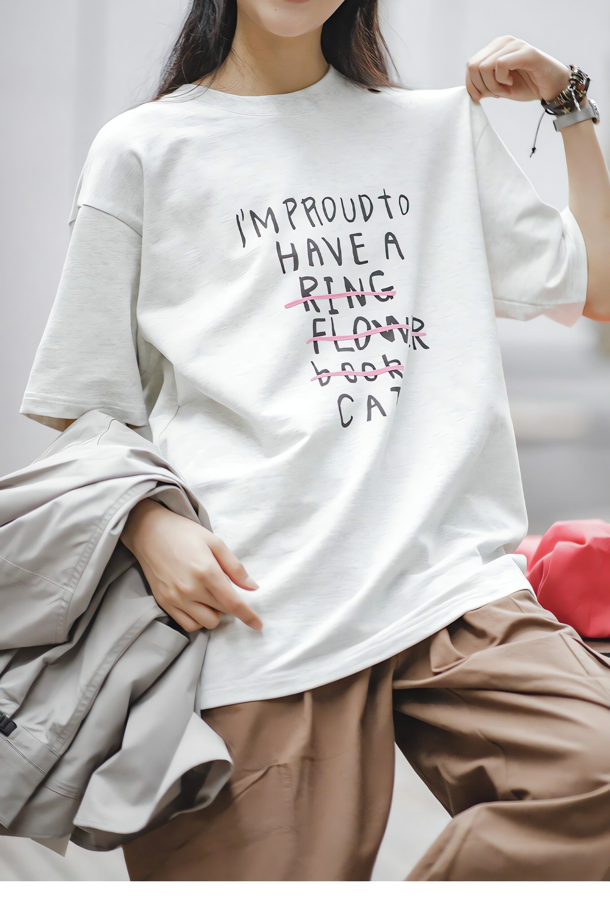 I'm Proud To Have A Cat Tee - KAYSMAR