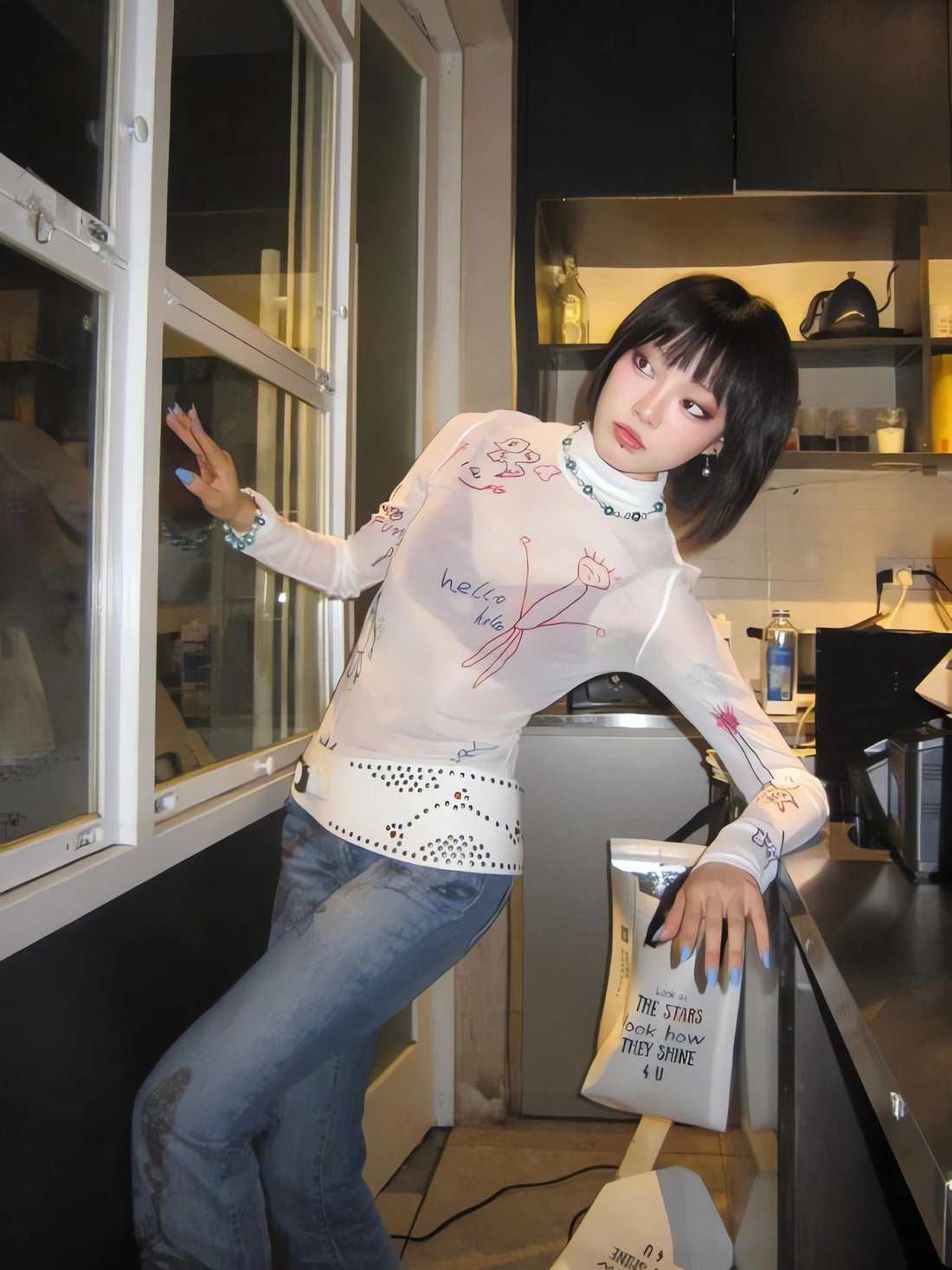 Kid's Art Mesh Top - KAYSMAR