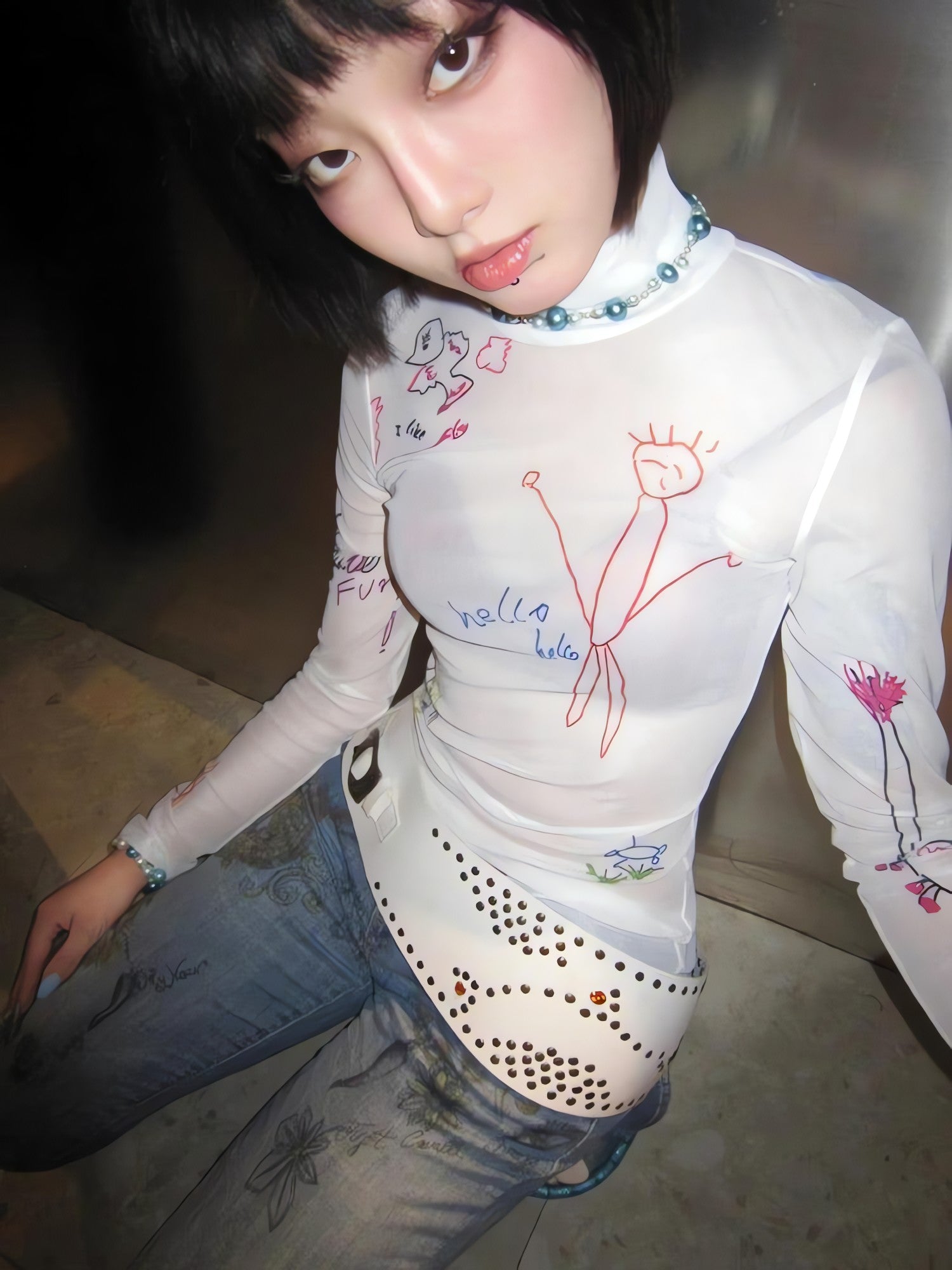 Kid's Art Mesh Top - KAYSMAR