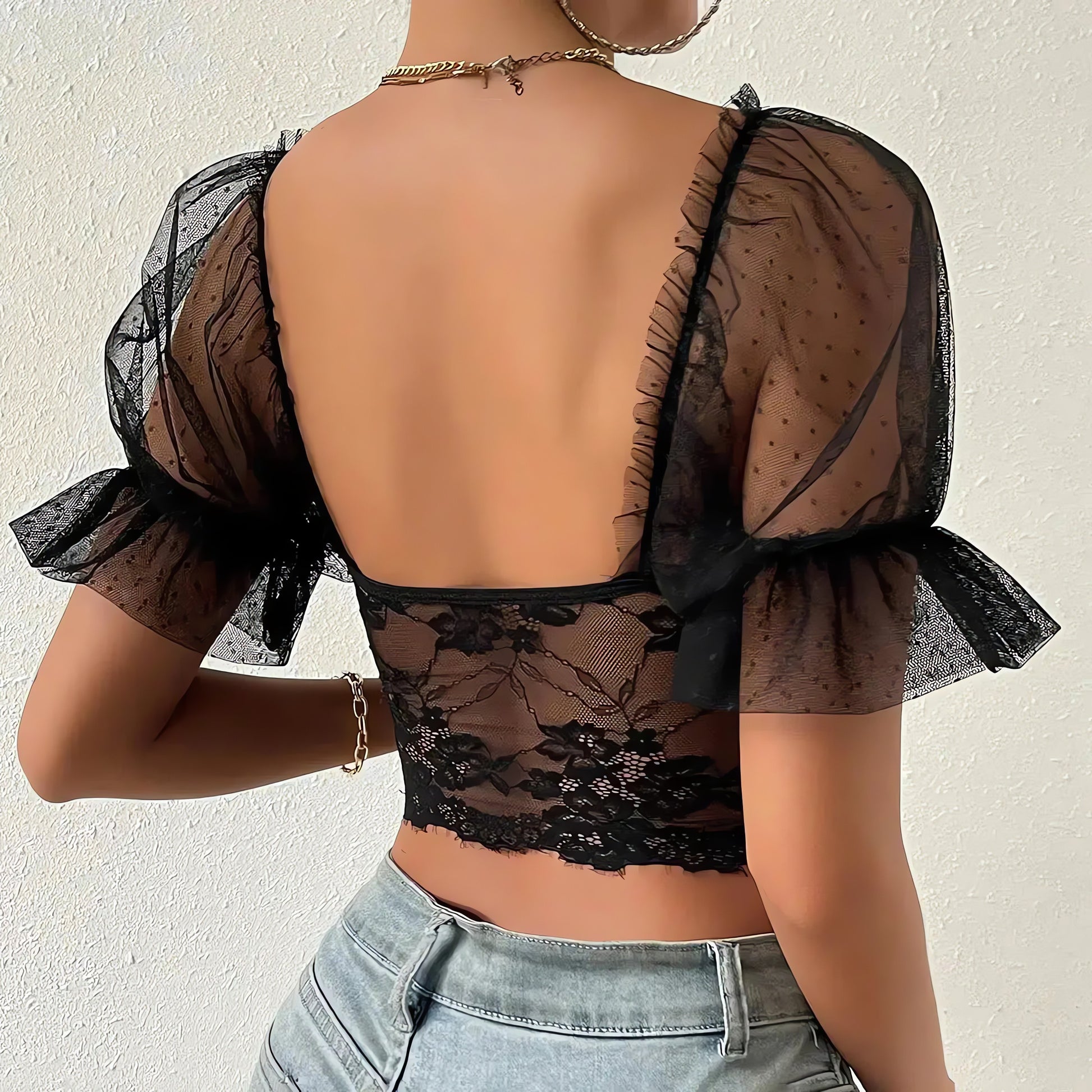 Lace Bustier Top - KAYSMAR