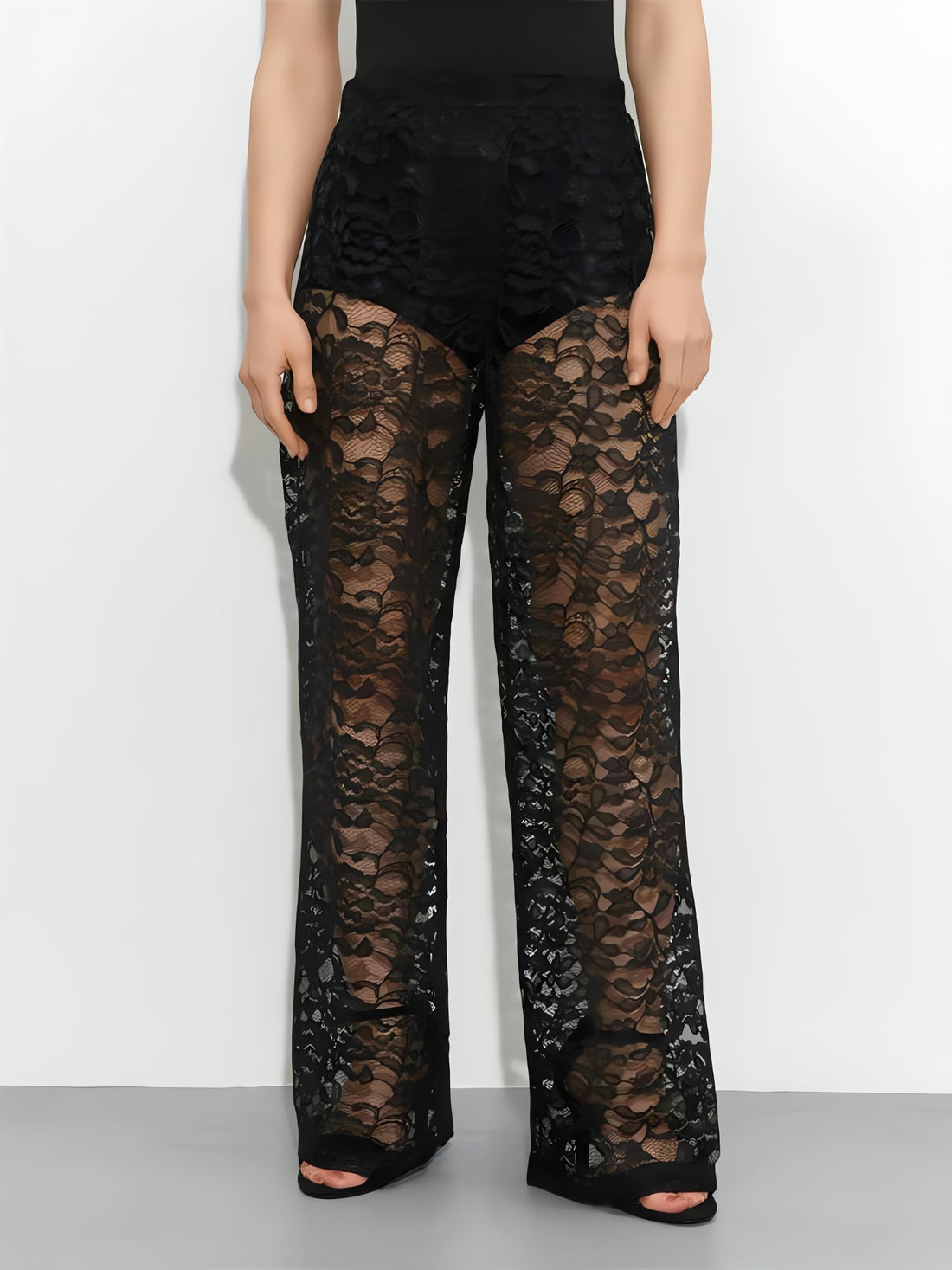 Lace Sheer Pants - KAYSMAR