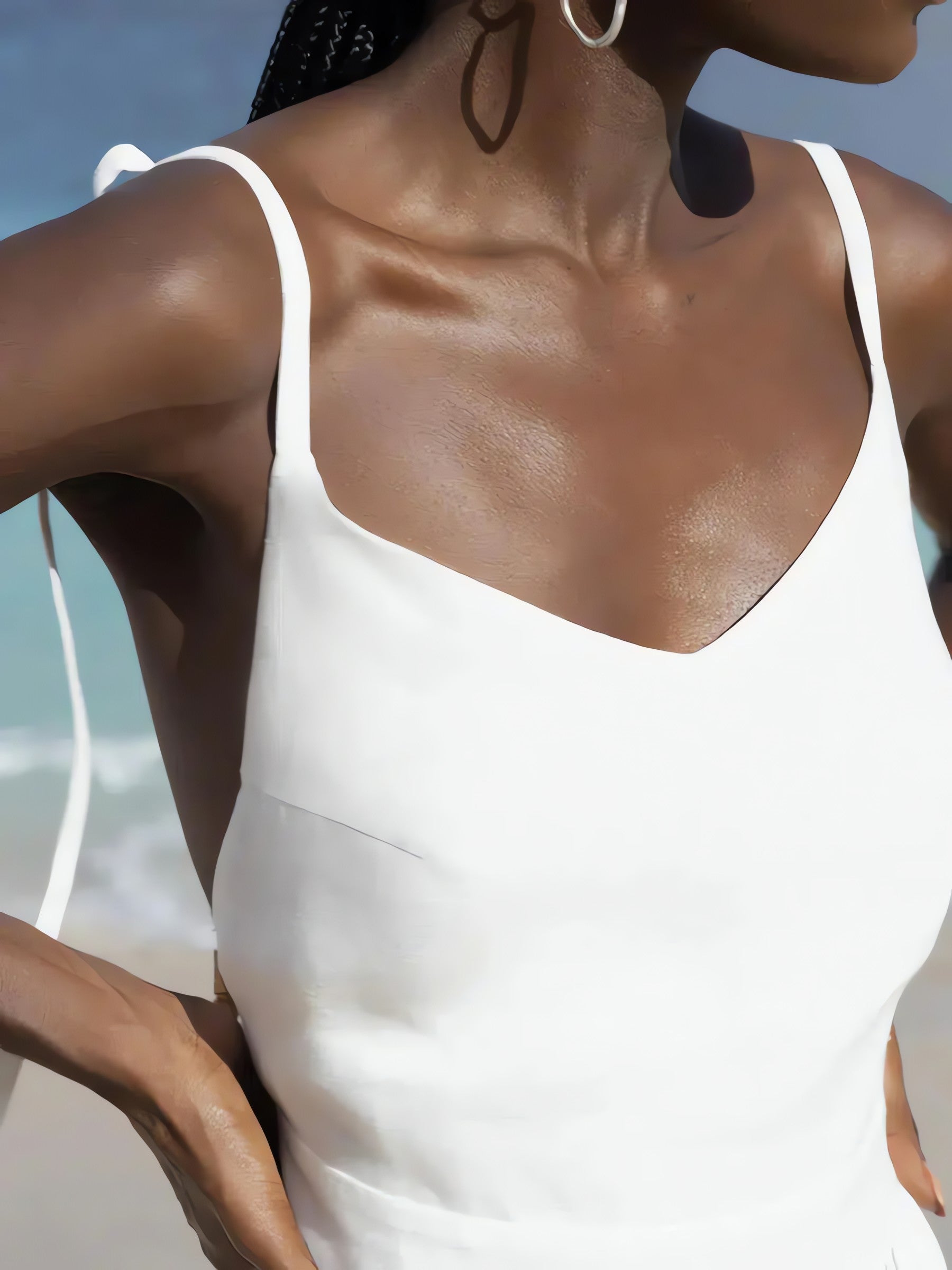 Linen Midi Dress - KAYSMAR