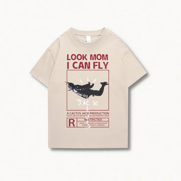 Look Mom I Can Fly Tee - KAYSMAR