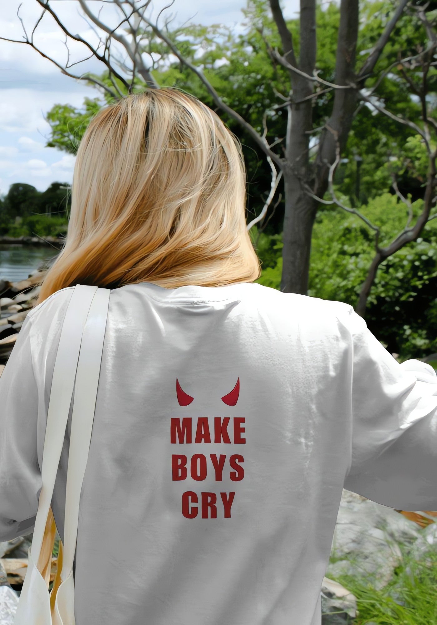 Make Boys Cry Tee - KAYSMAR