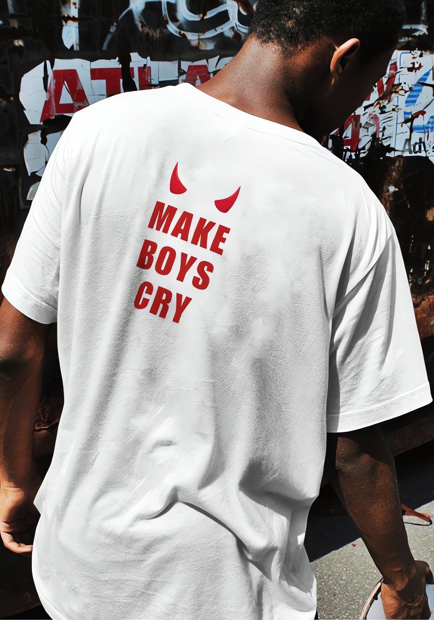 Make Boys Cry Tee - KAYSMAR