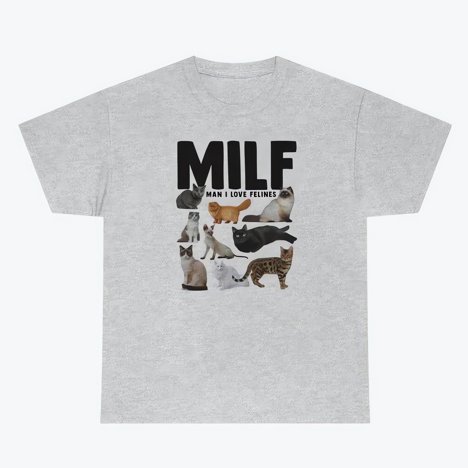 Man I Love Felines Tee - KAYSMAR