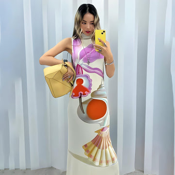 Maruja Mallo Split Maxi Dress - KAYSMAR