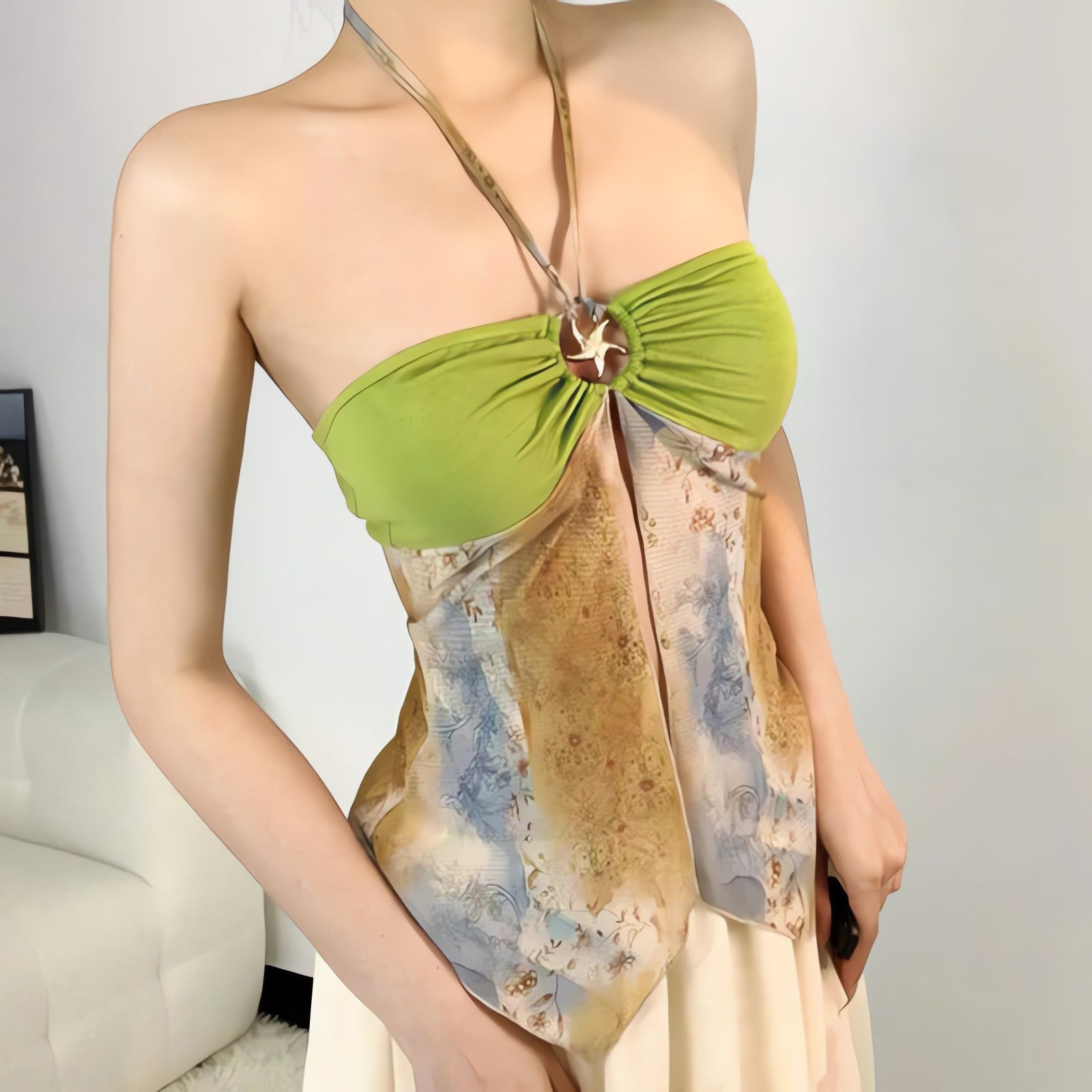 Mermaidcore Starfish Top