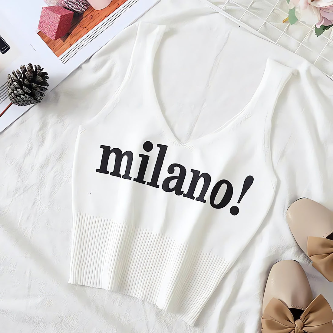 Milano Knitted Tank Top - KAYSMAR