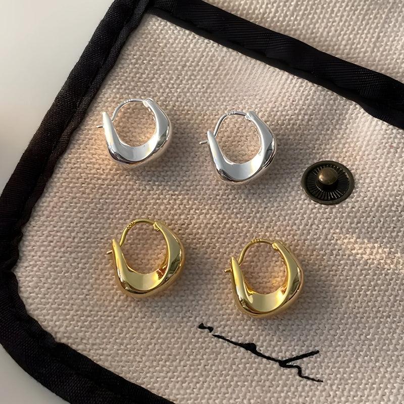 Minimal Hoop Earrings - KAYSMAR