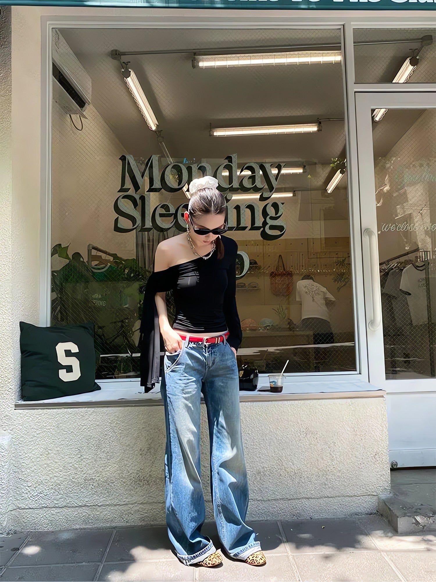 One Shoulder Basic Top - KAYSMAR