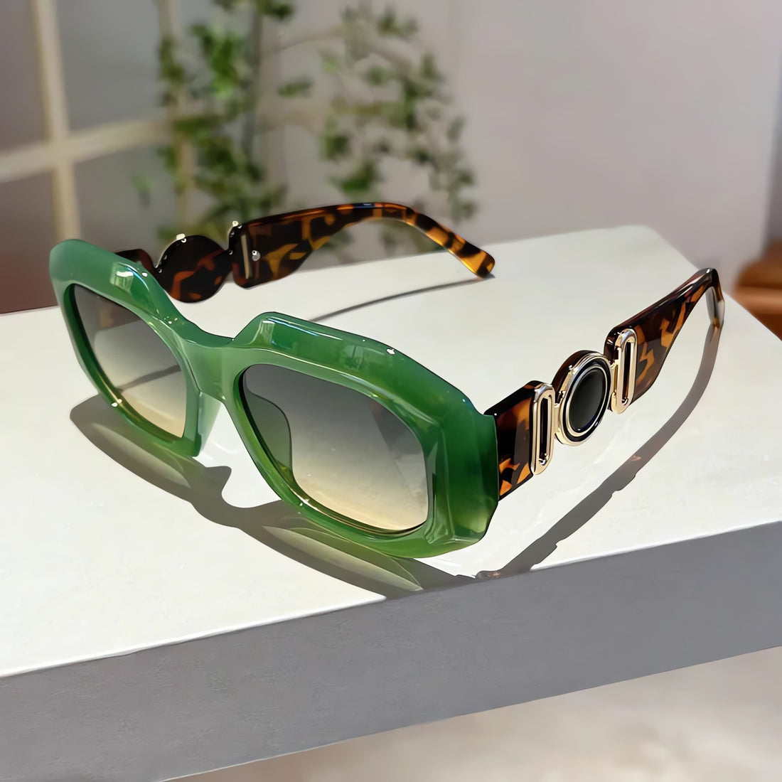 Oversized Square Sunglasses - KAYSMAR