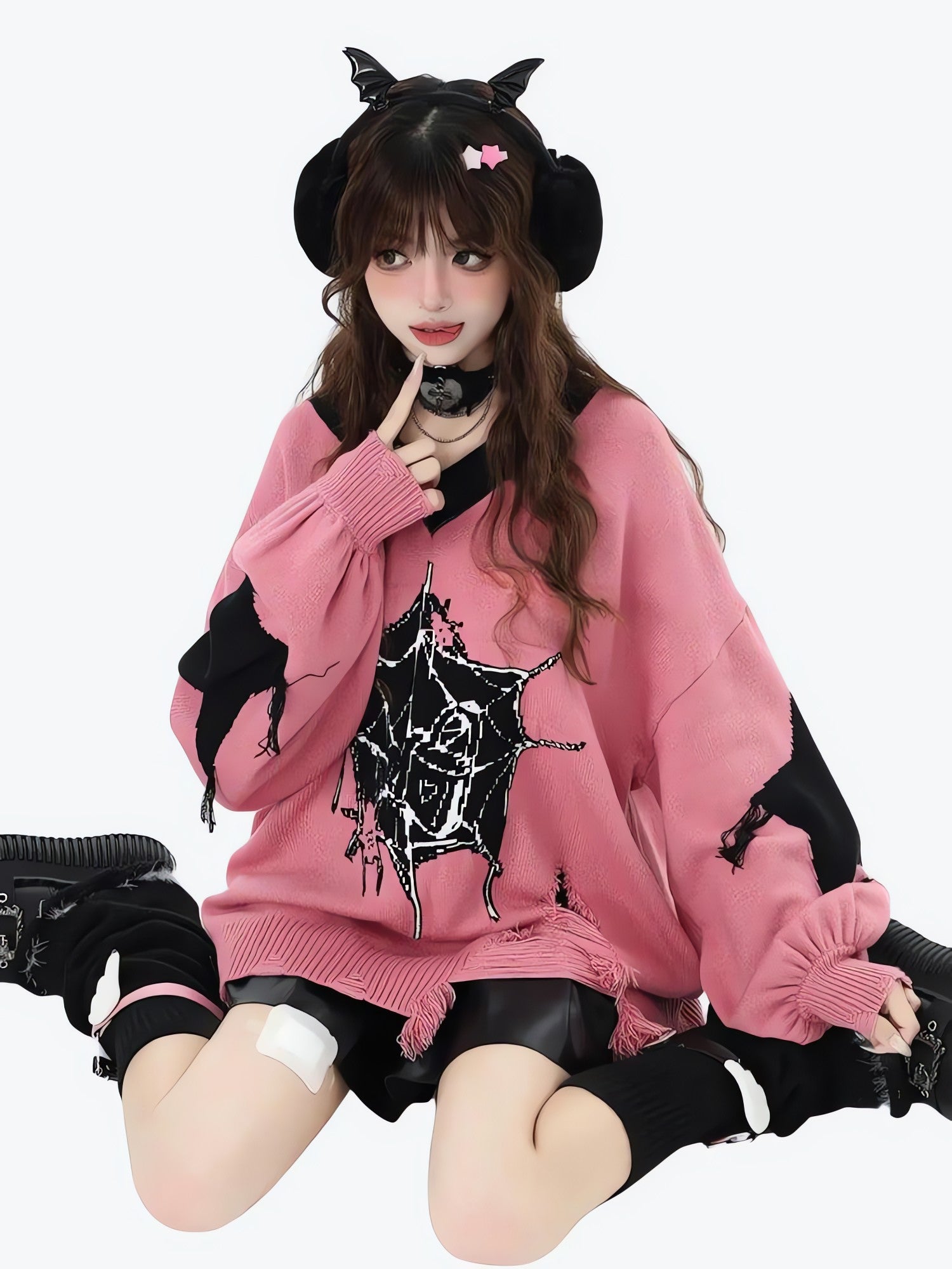 Pastel Goth Sweater - KAYSMAR