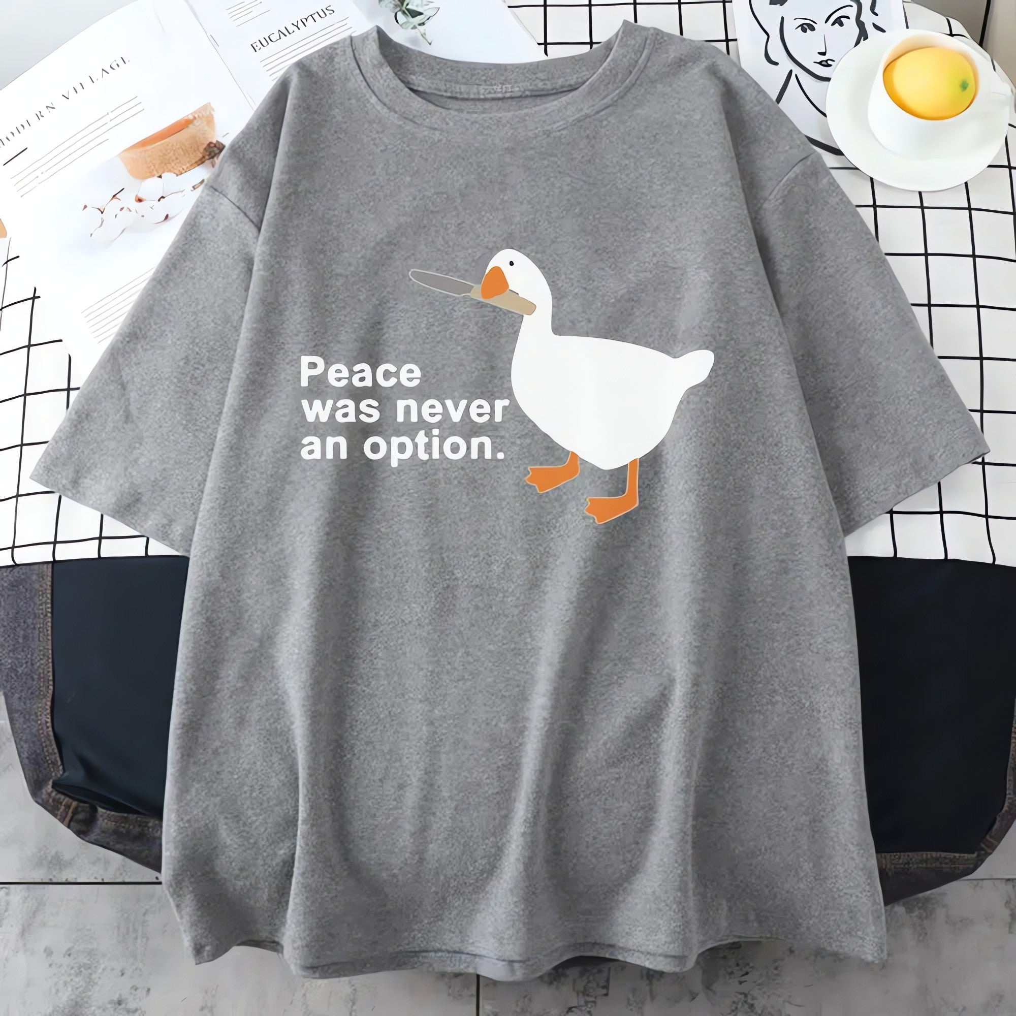 Peace Was Never An Option Tee - KAYSMAR