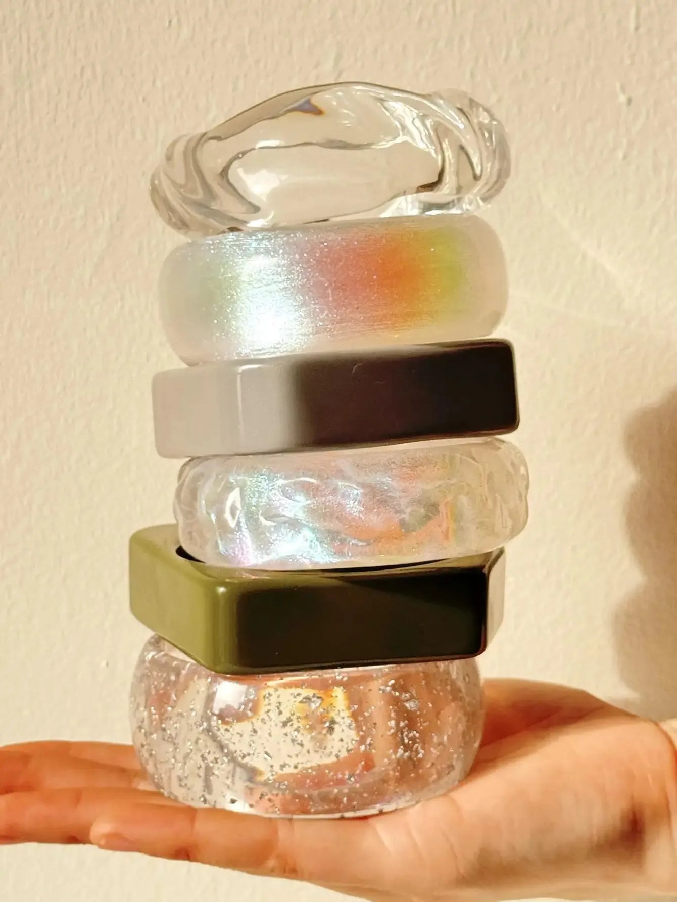 Pearl Chunky Resin Bracelet - KAYSMAR