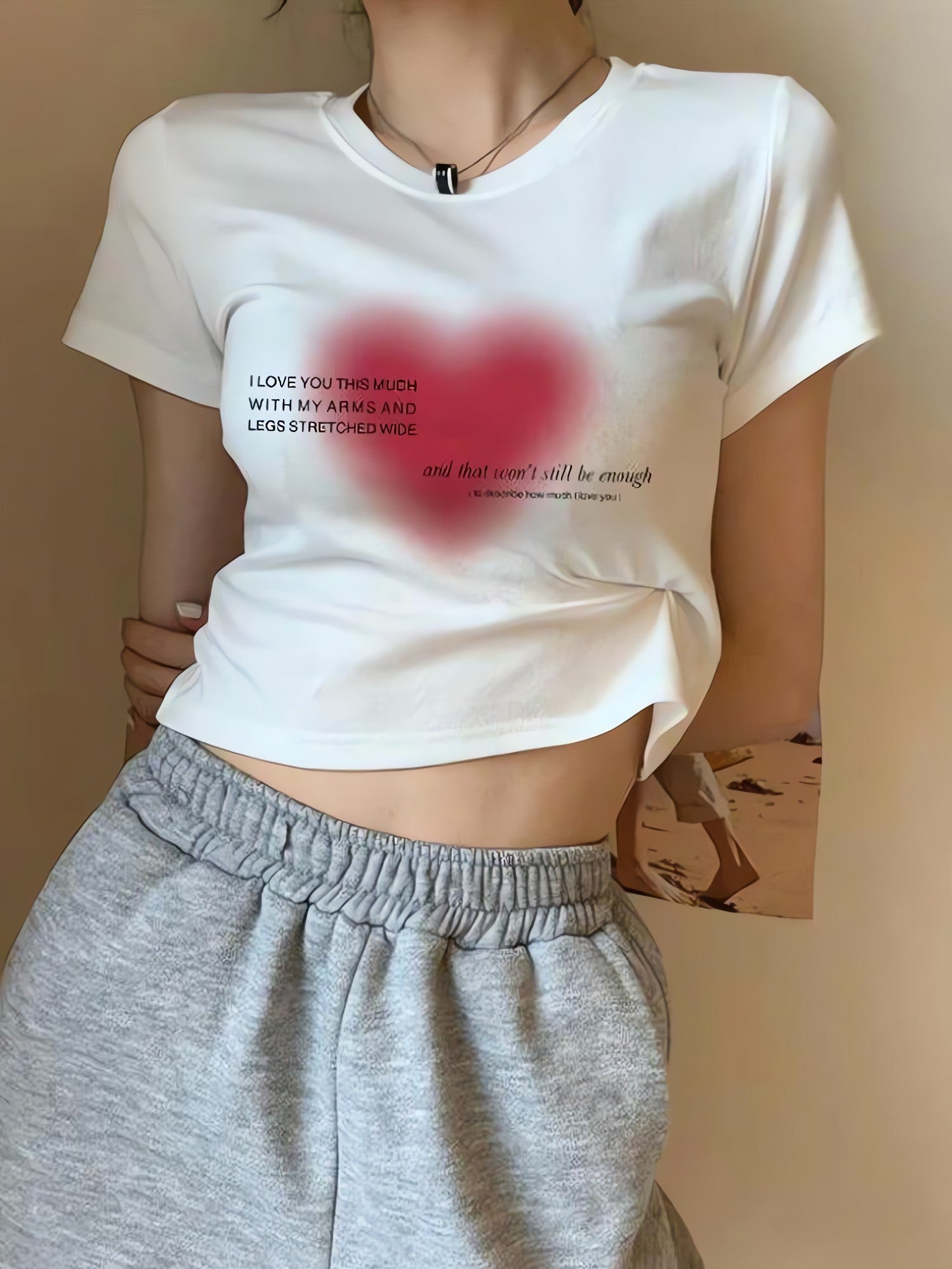 Pink Heart Aura Tee - KAYSMAR