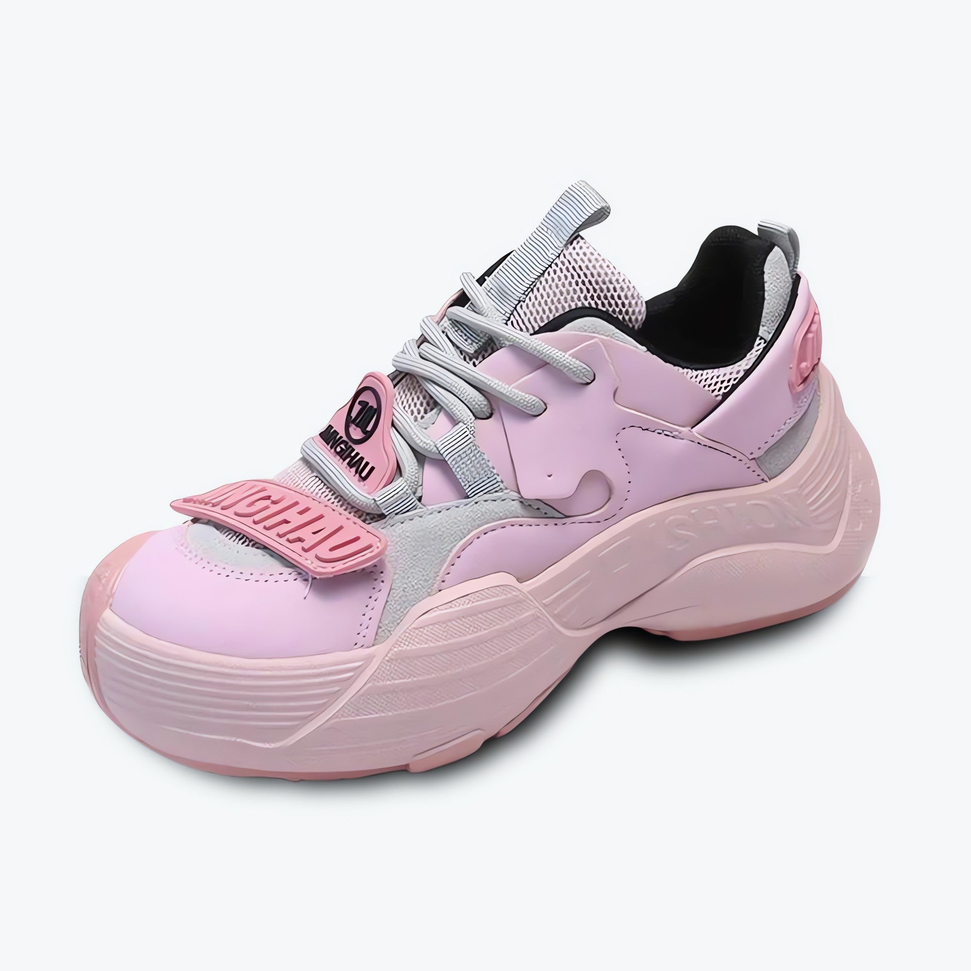 Platform Lace Up Sneakers - KAYSMAR