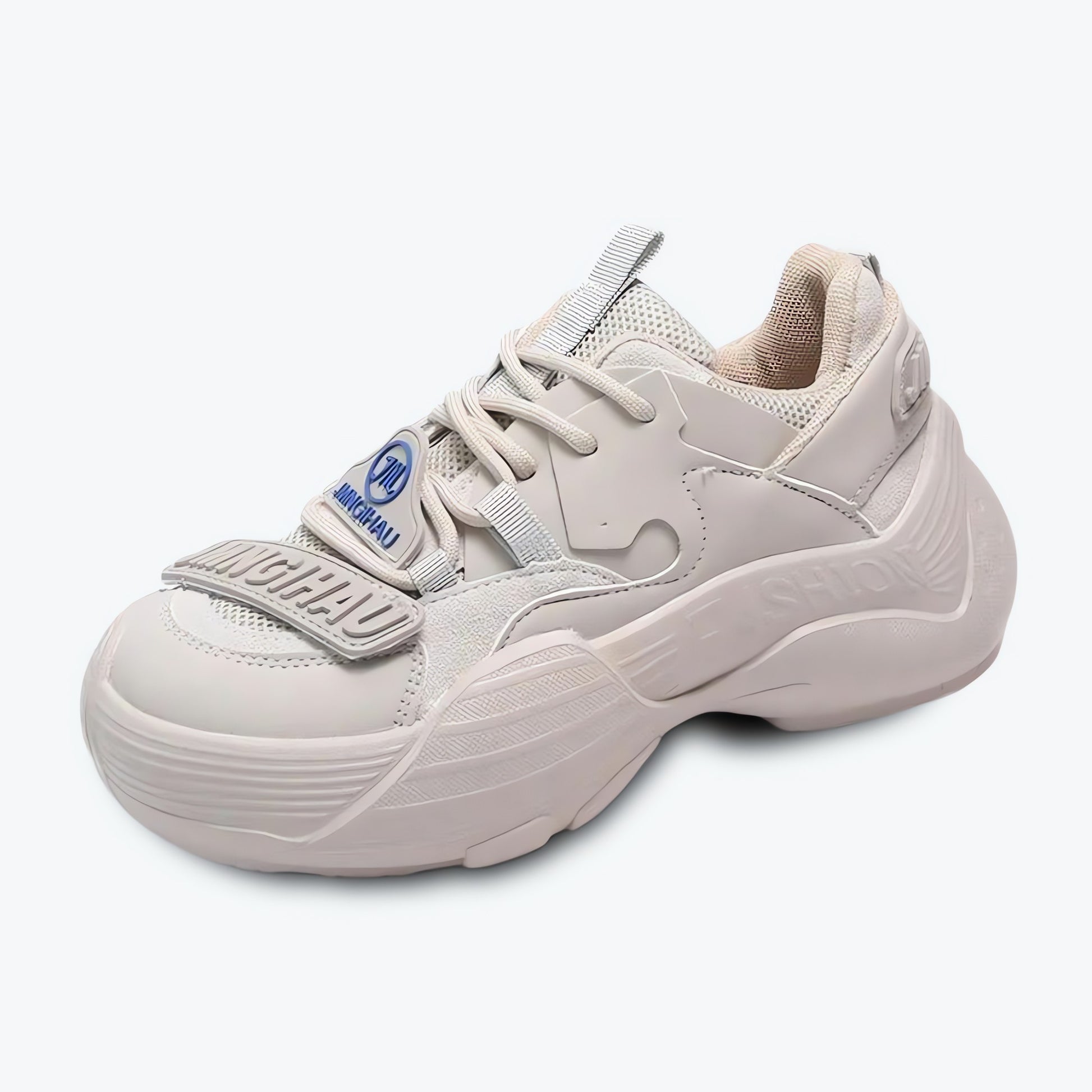 Platform Lace Up Sneakers - KAYSMAR