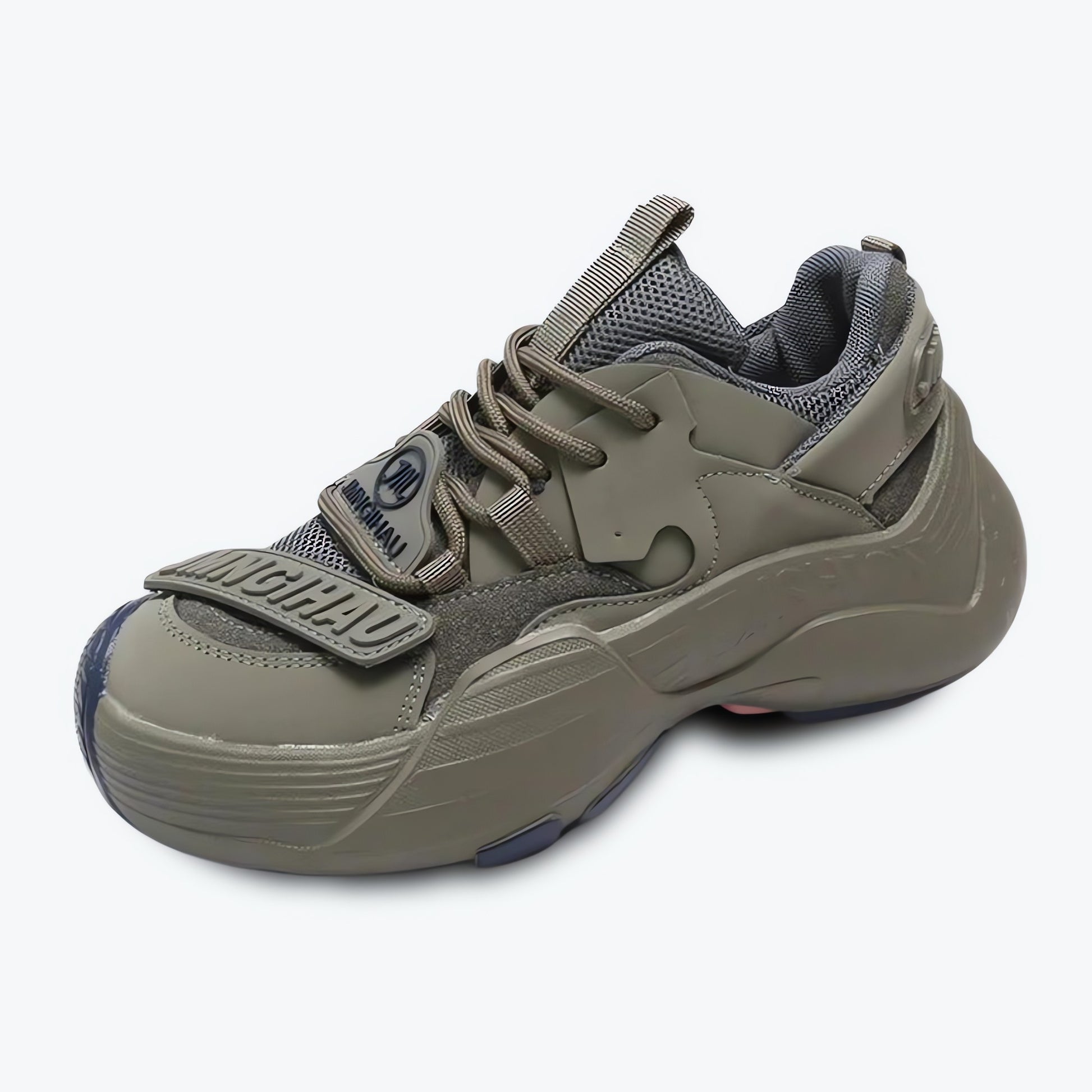 Platform Lace Up Sneakers - KAYSMAR