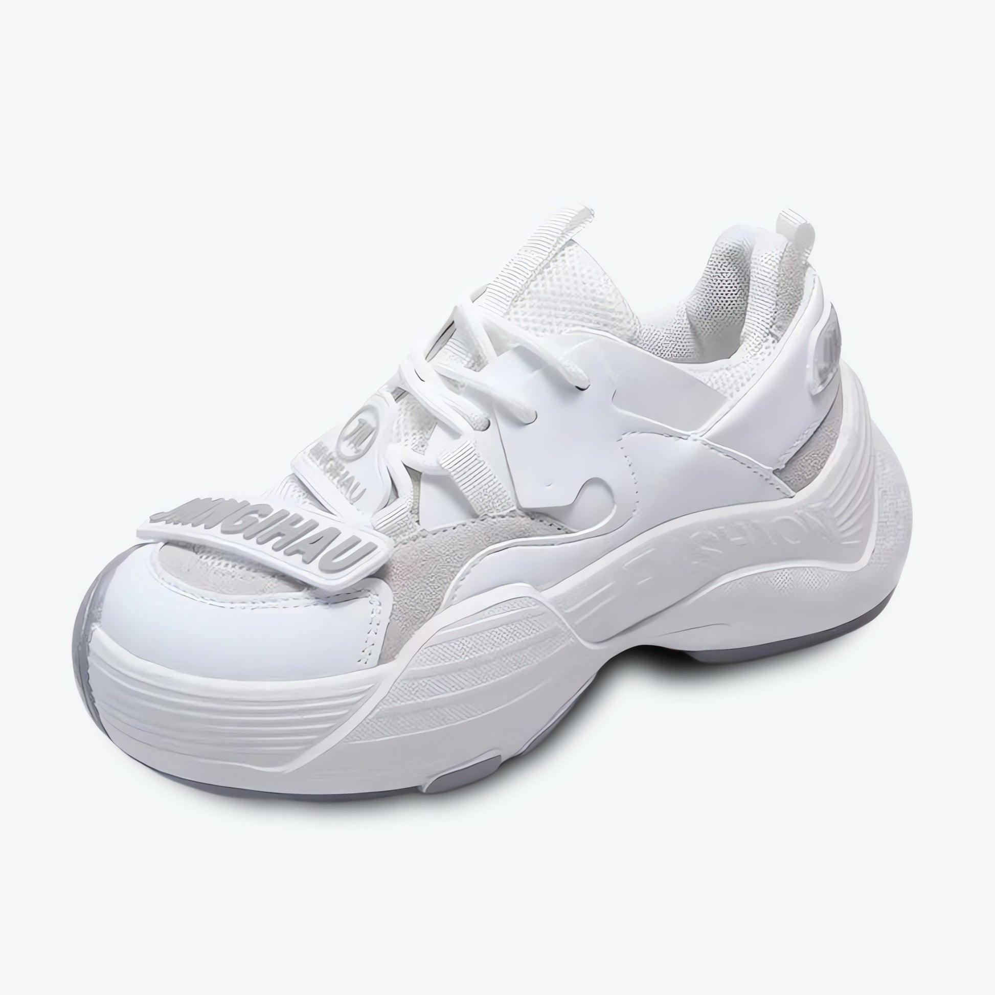 Platform Lace Up Sneakers - KAYSMAR