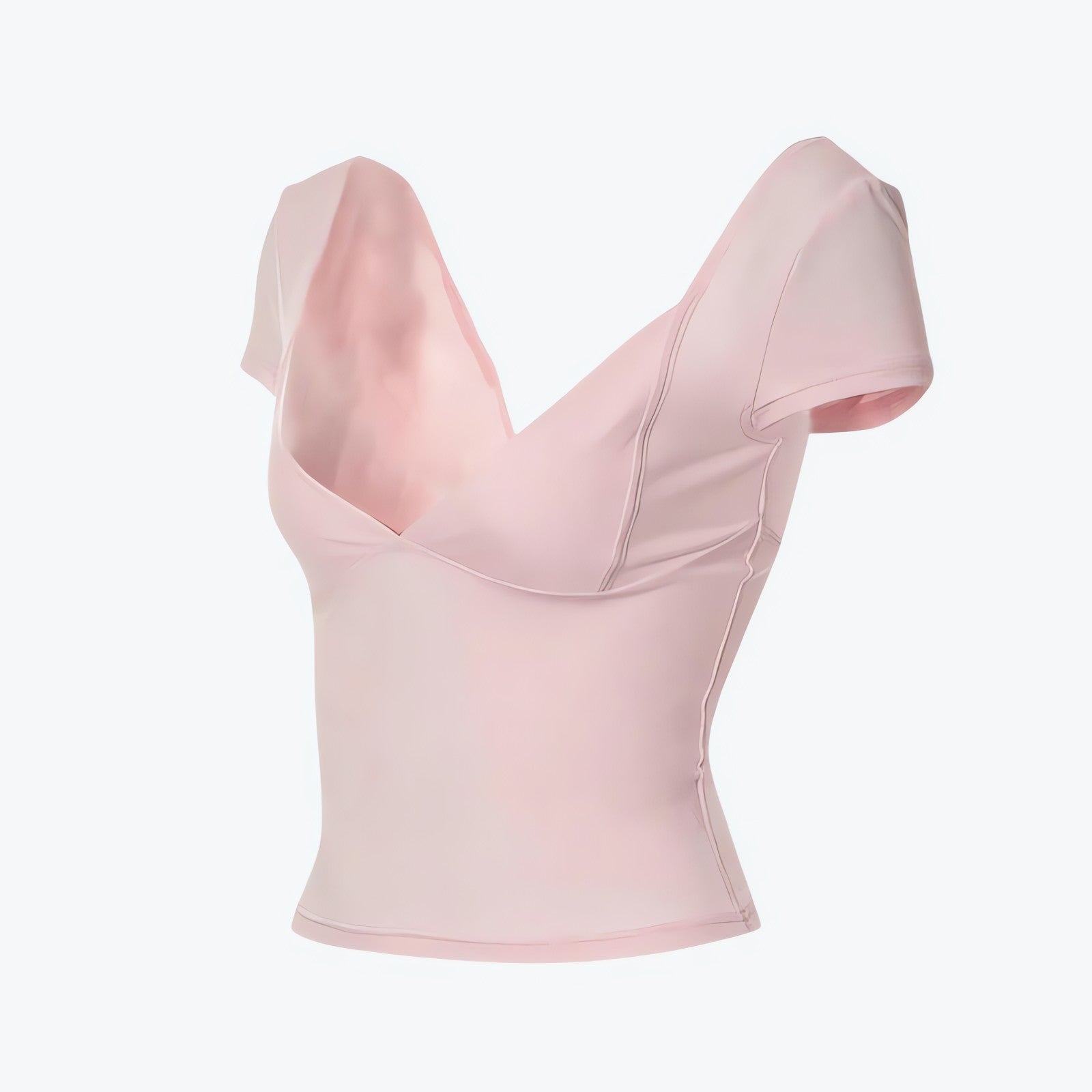 Plunge Neck Bodycon Top - KAYSMAR