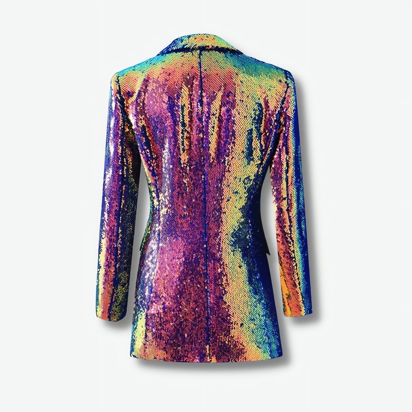 Premium Sequin Long Blazer - KAYSMAR