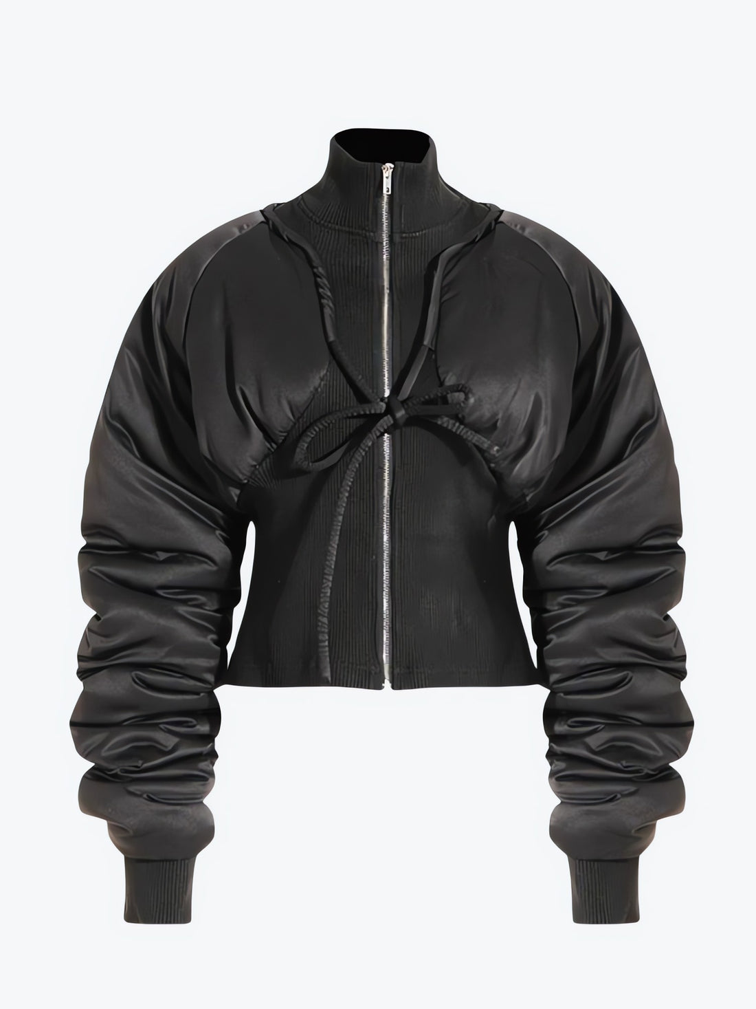 Puffer Corduroy Zip-Up Jacket - KAYSMAR