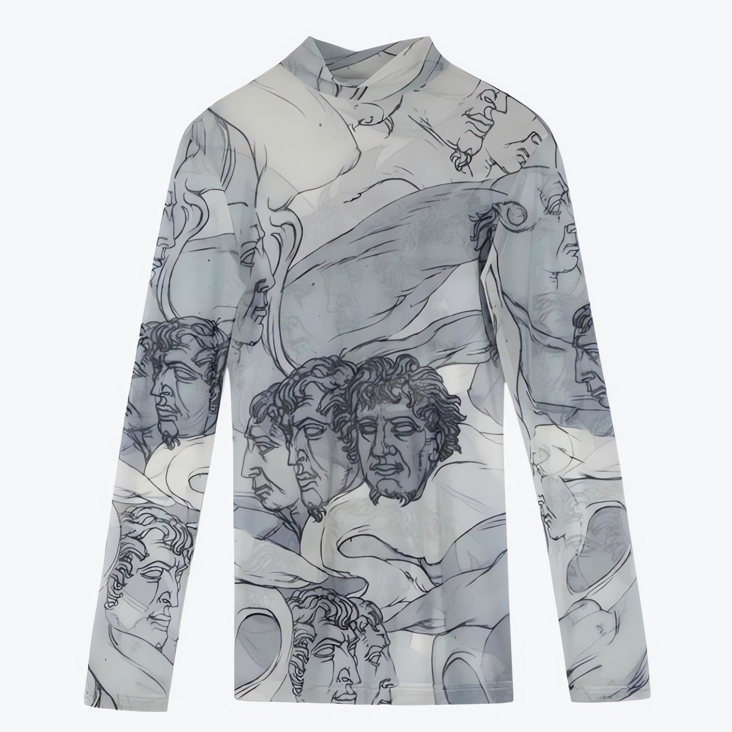 Renaissance Heads Mesh Top - KAYSMAR