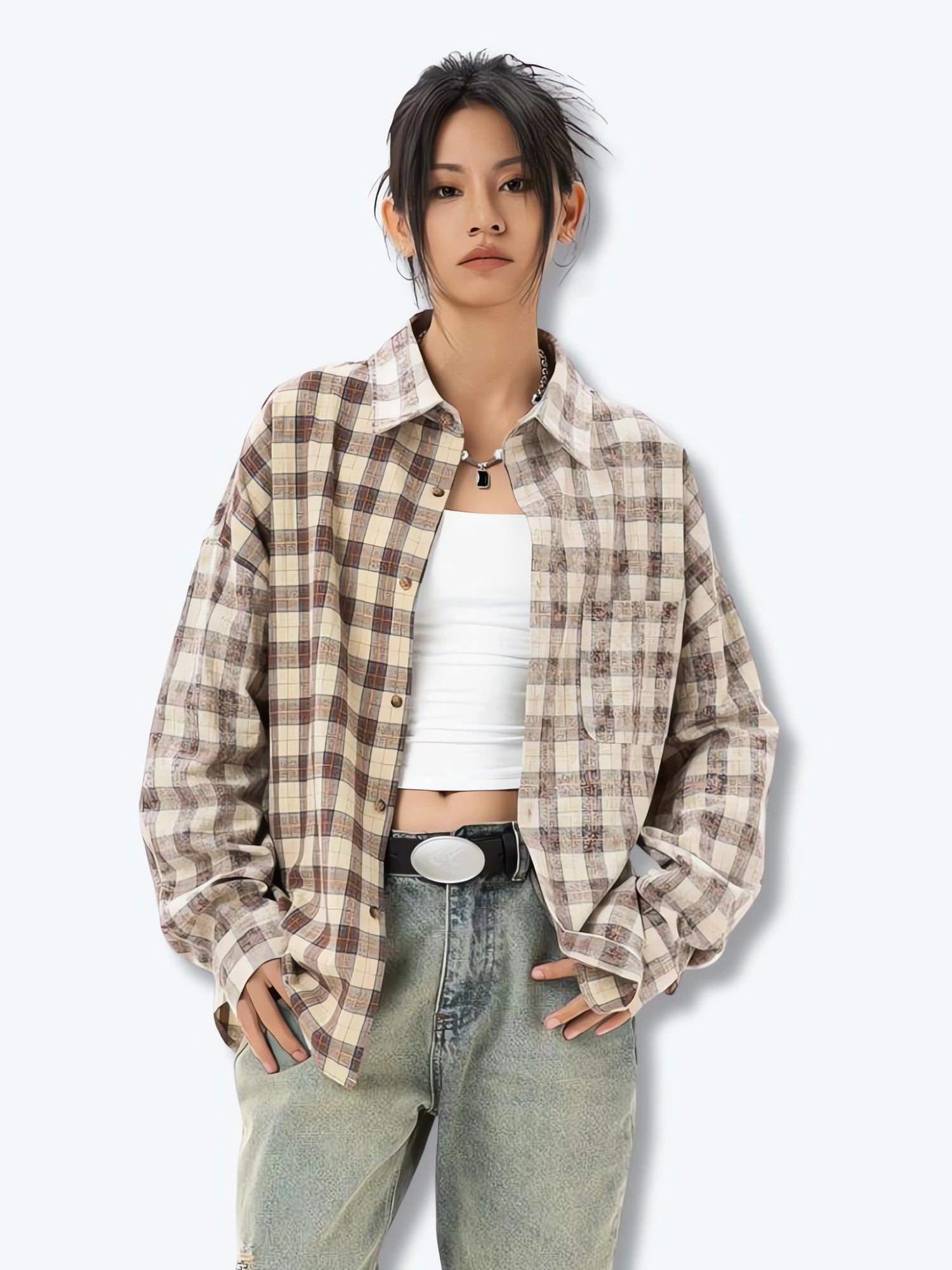Retro Plaid Shirt - KAYSMAR