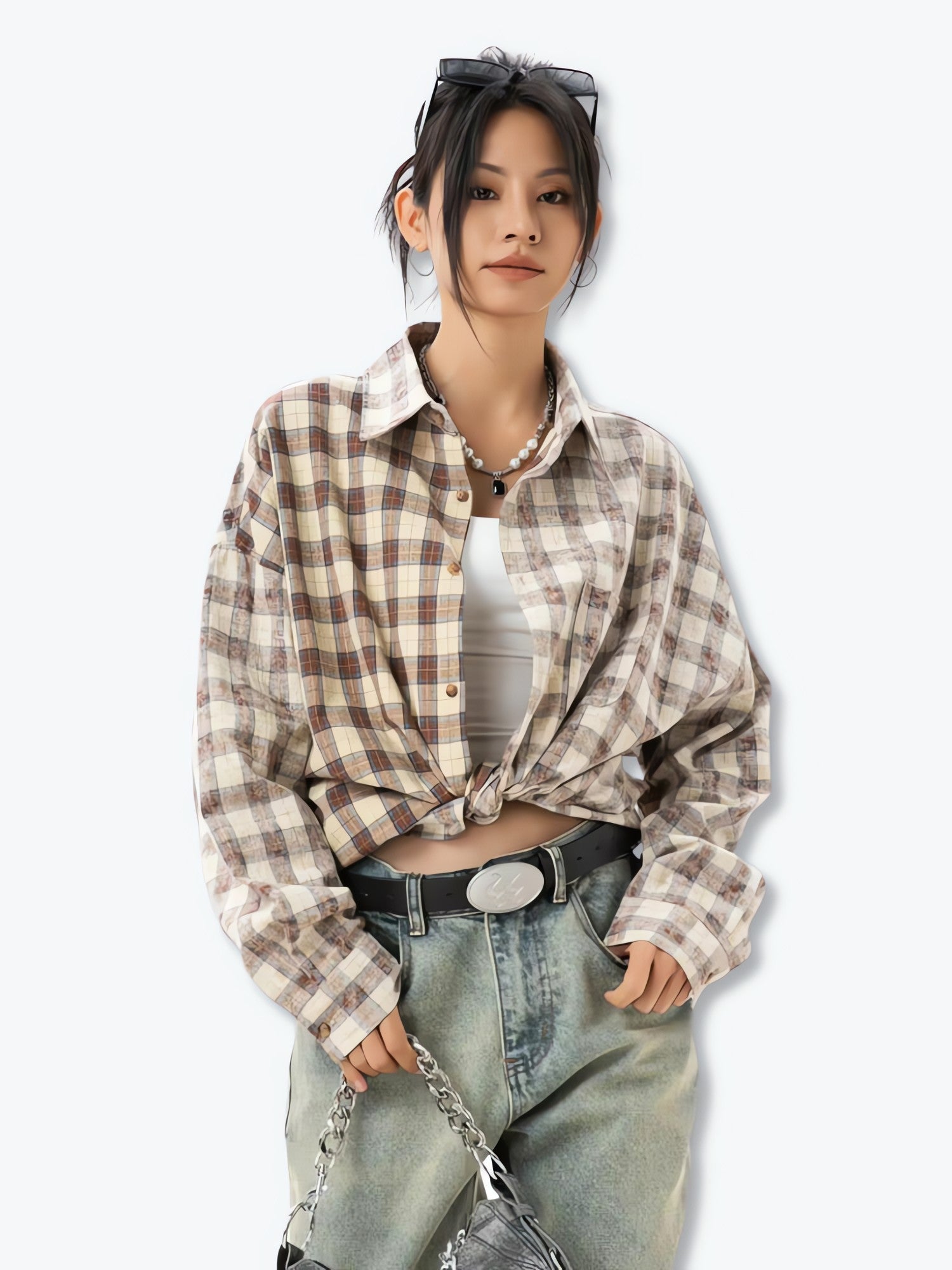 Retro Plaid Shirt - KAYSMAR