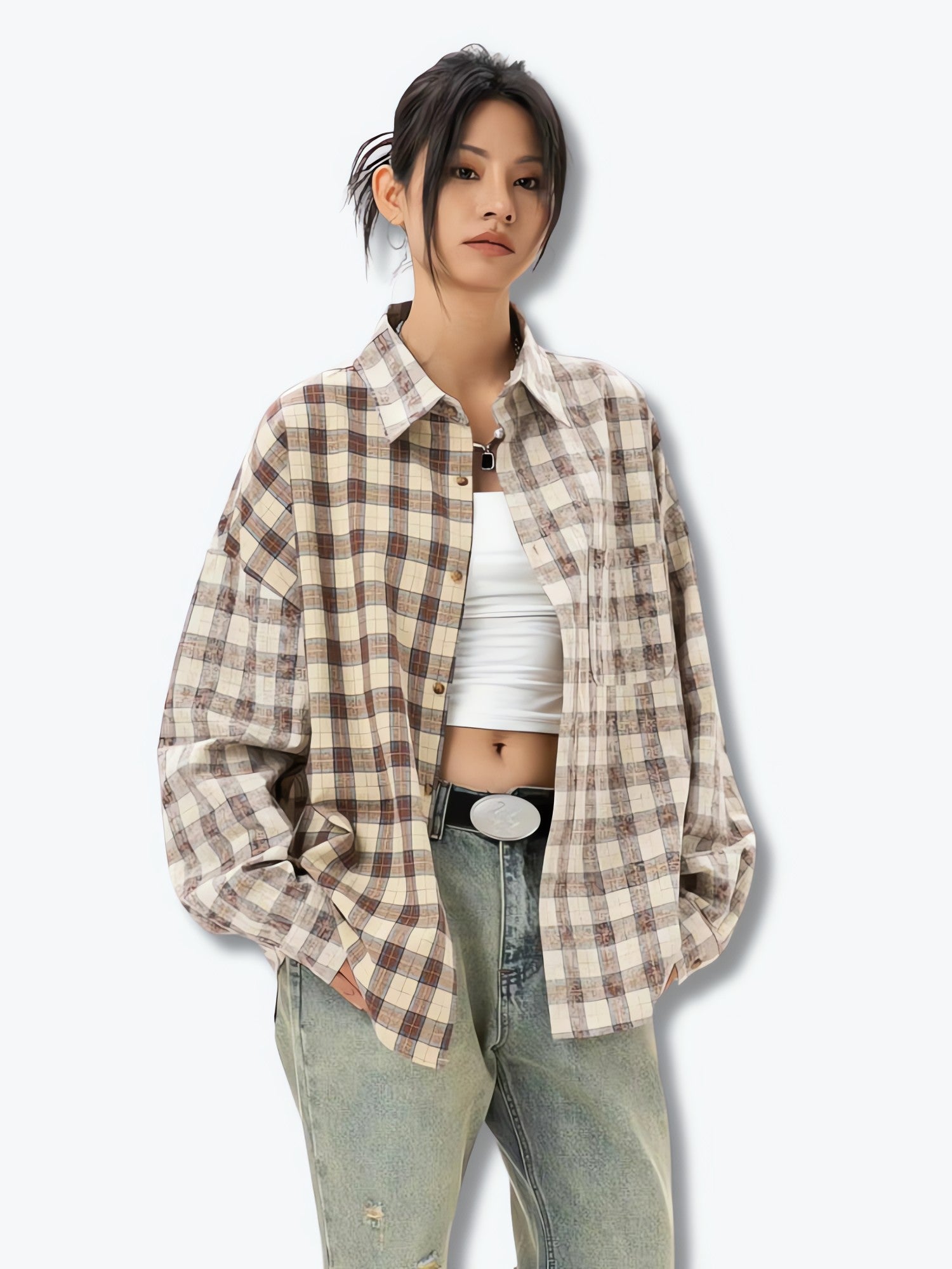Retro Plaid Shirt - KAYSMAR