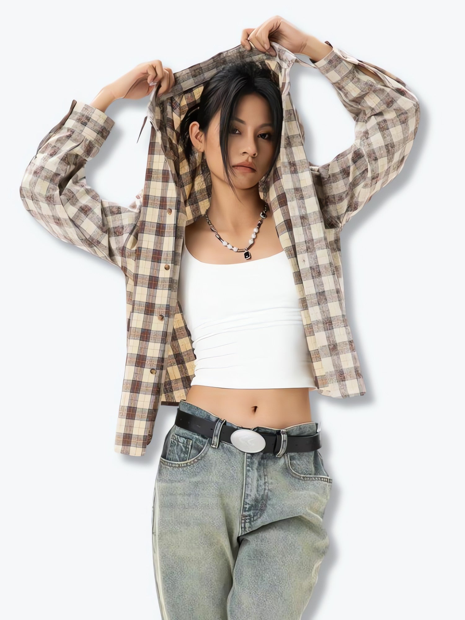 Retro Plaid Shirt - KAYSMAR