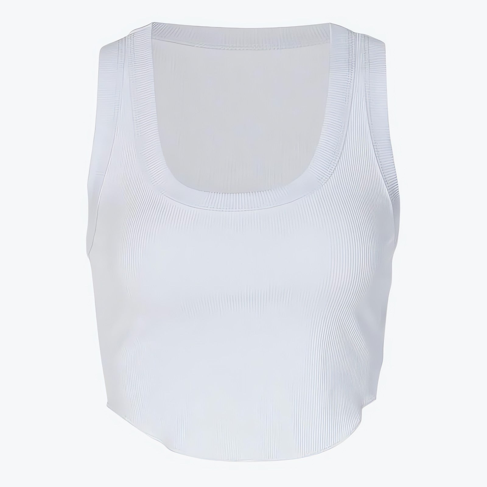 Ribbed Crop Tank Top - KAYSMAR