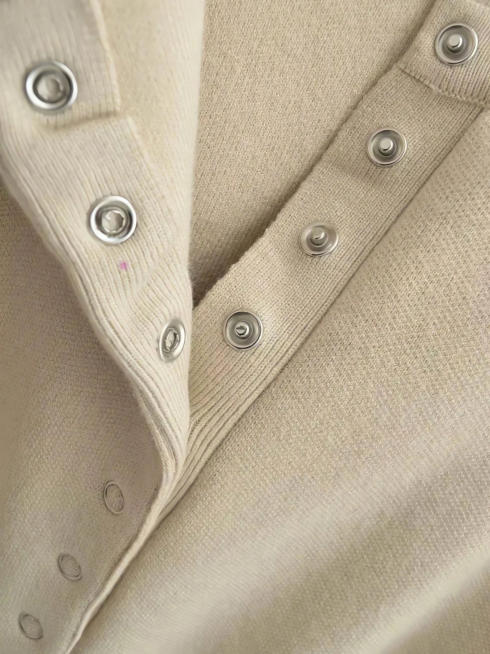 Ribbed Slim Fit Cardigan