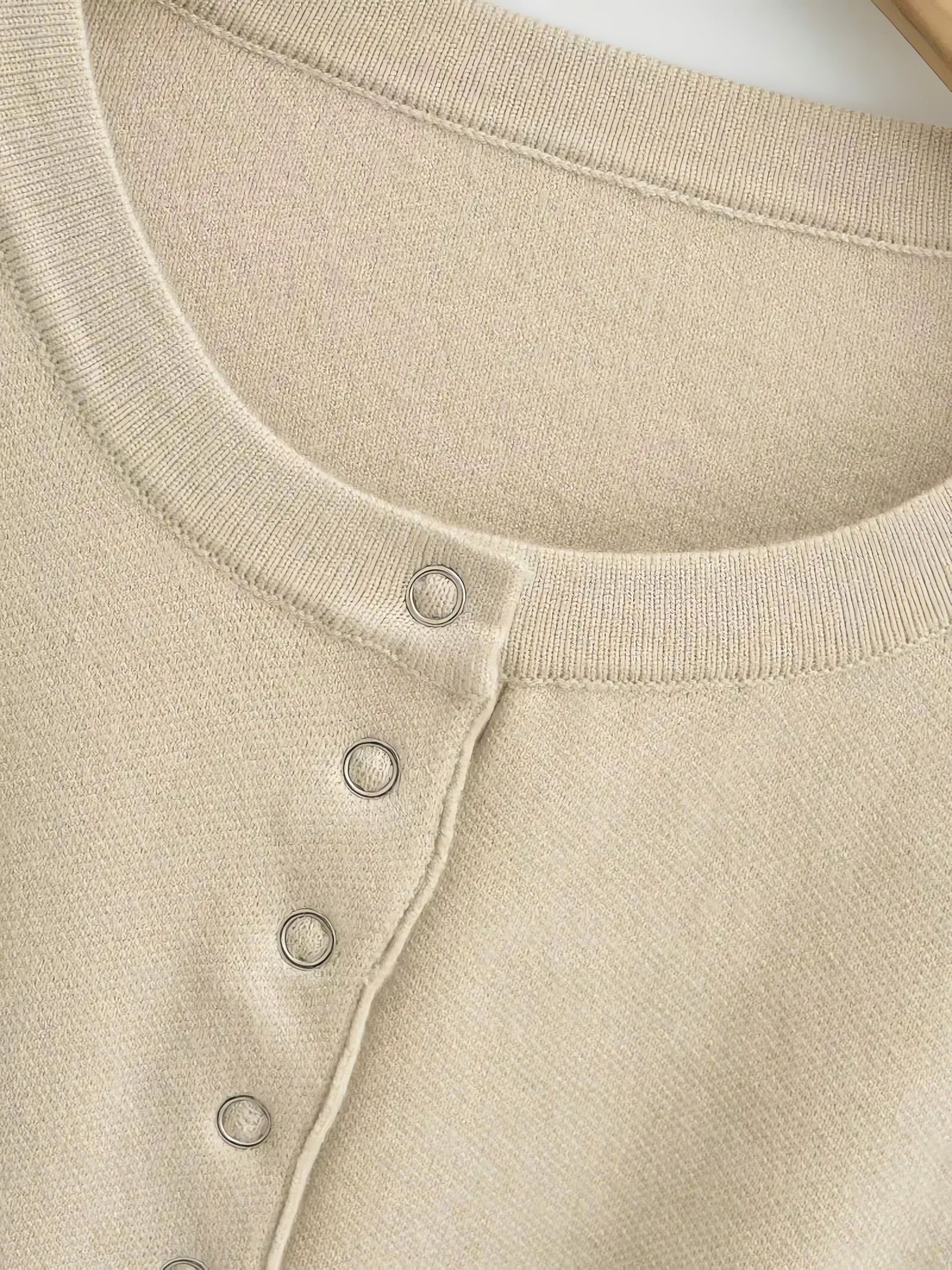 Ribbed Slim Fit Cardigan