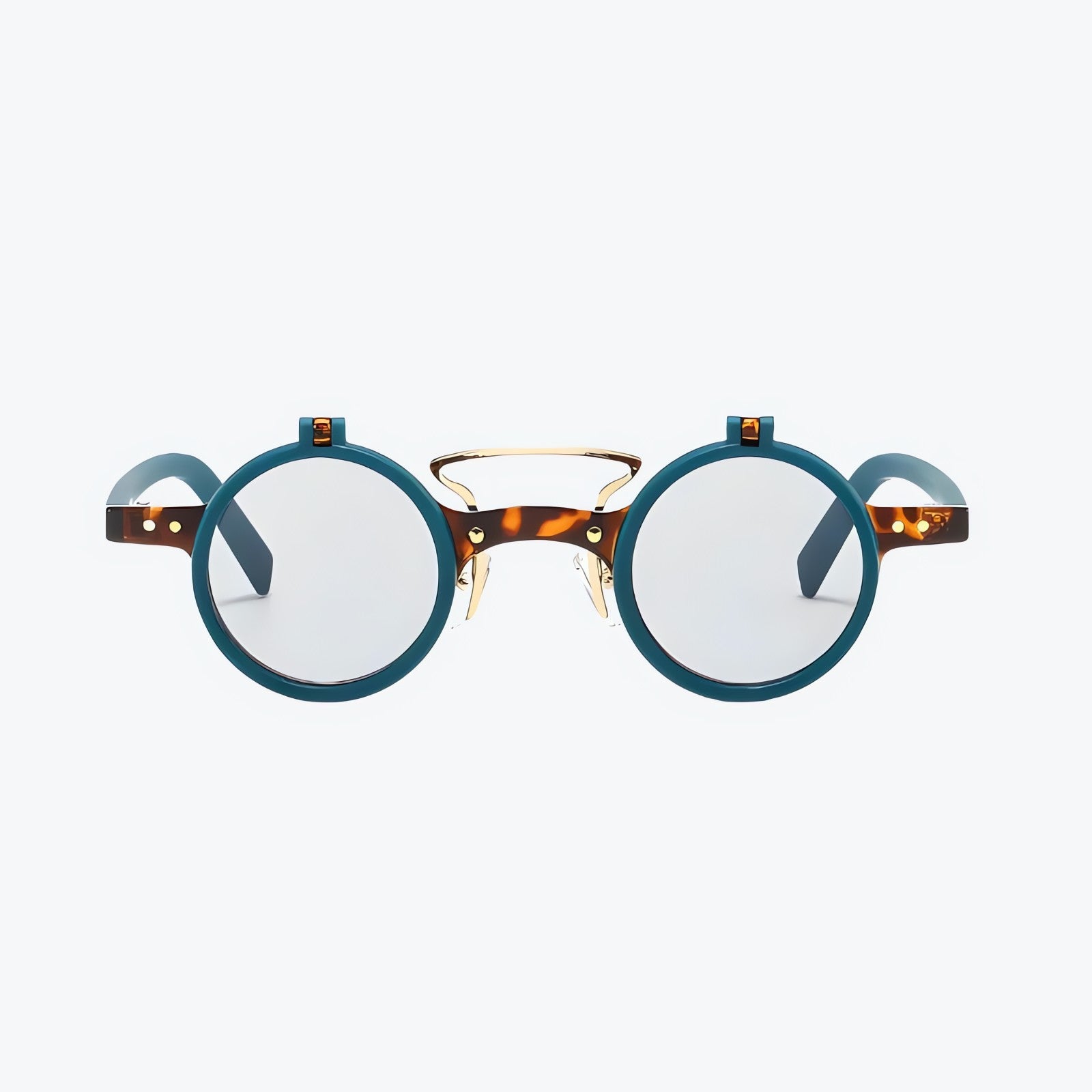 Round Flip-Up Sunglasses - KAYSMAR