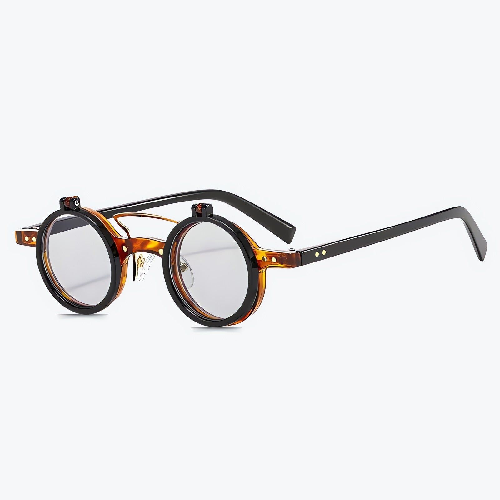 Round Flip-Up Sunglasses - KAYSMAR