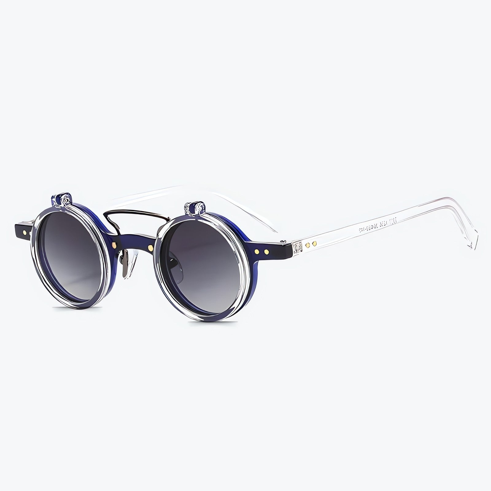Round Flip-Up Sunglasses - KAYSMAR