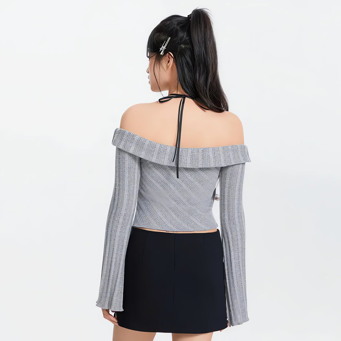 Ruched Off Shoulder Top - KAYSMAR
