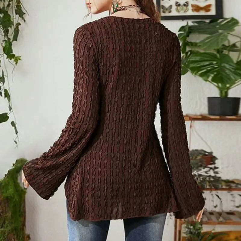Lace-Up Butterfly Cardigan