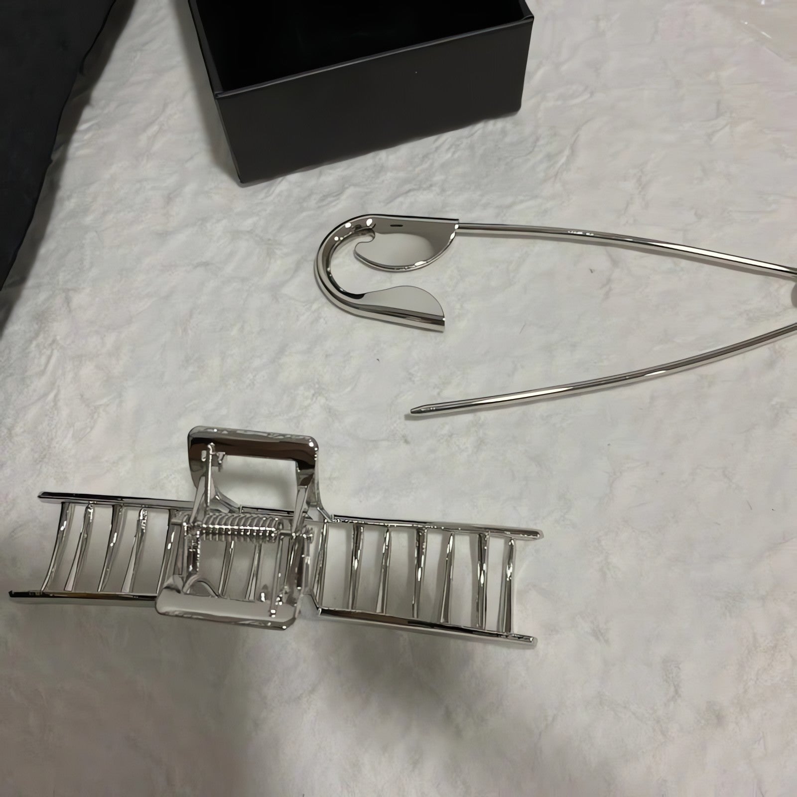 Safety Pin Hair Claw