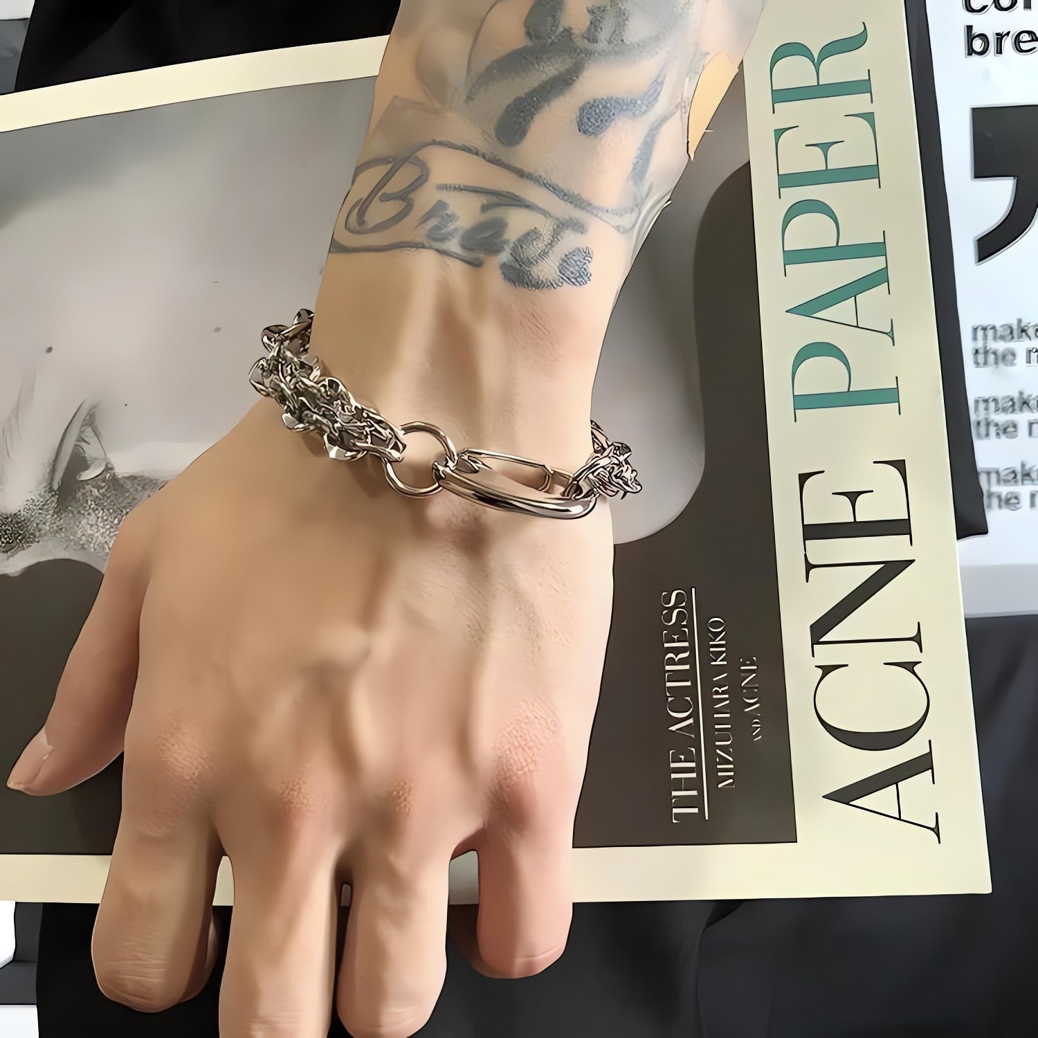 Silver Chain Bracelet - KAYSMAR