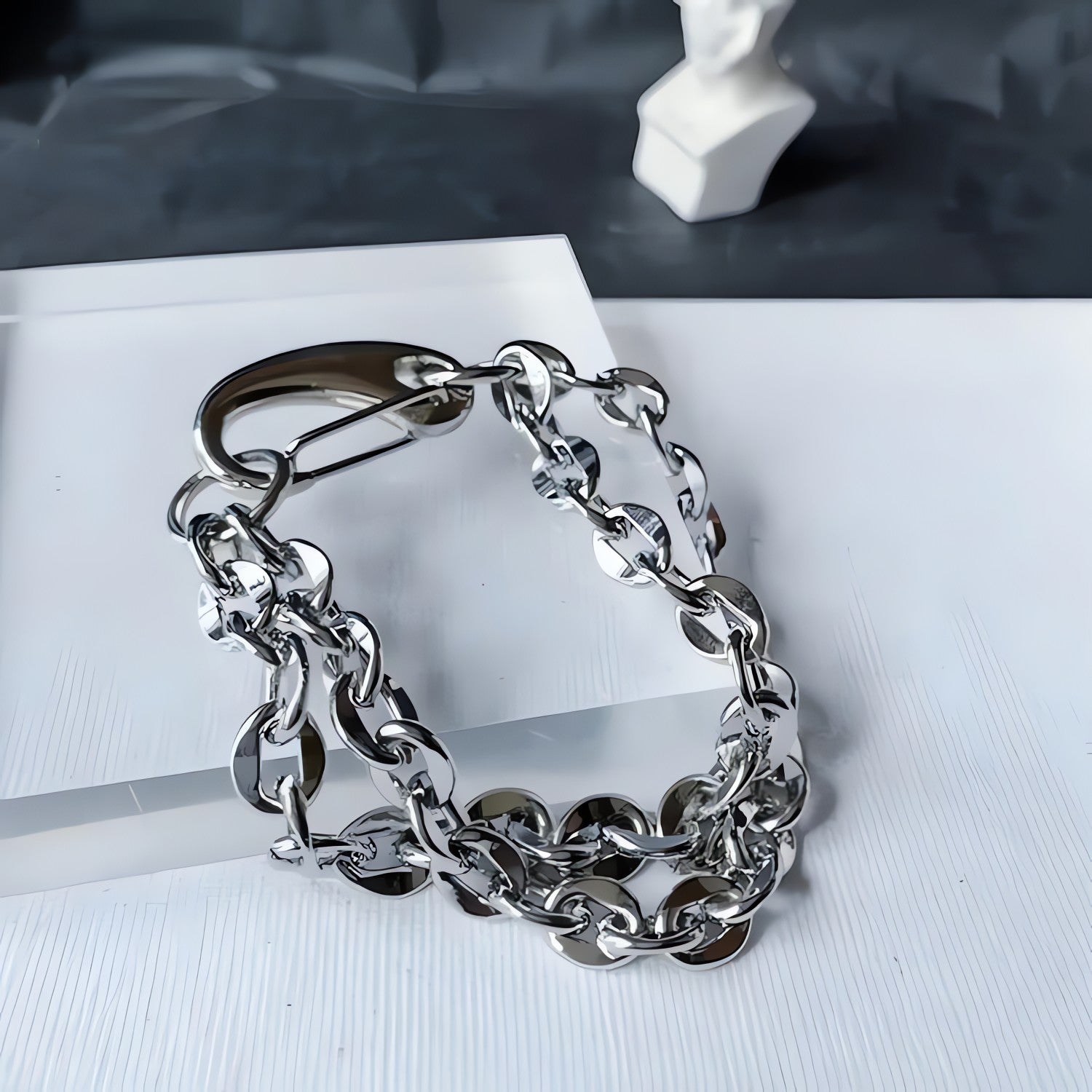 Silver Chain Bracelet - KAYSMAR