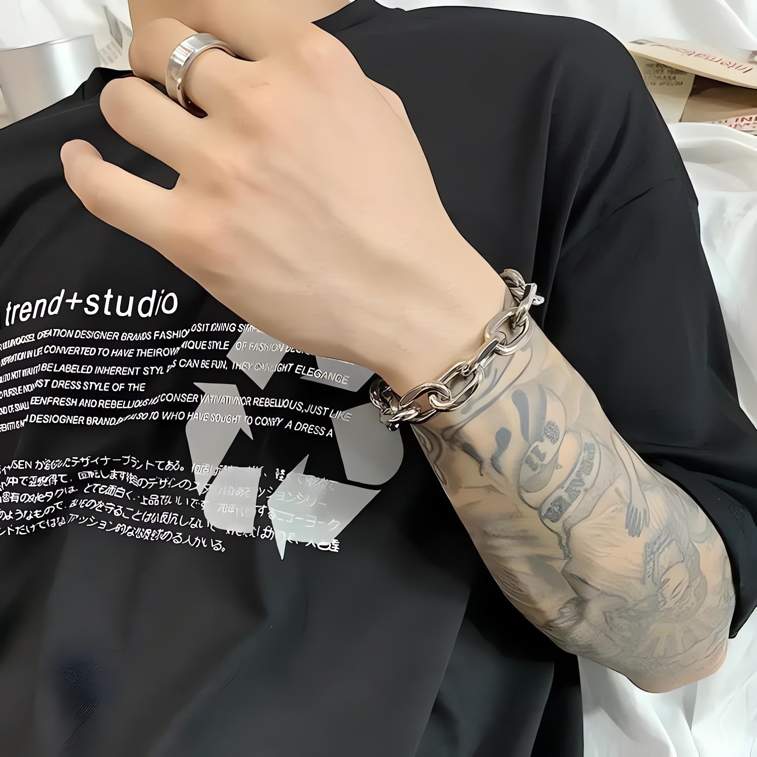 Silver Chain Bracelet - KAYSMAR