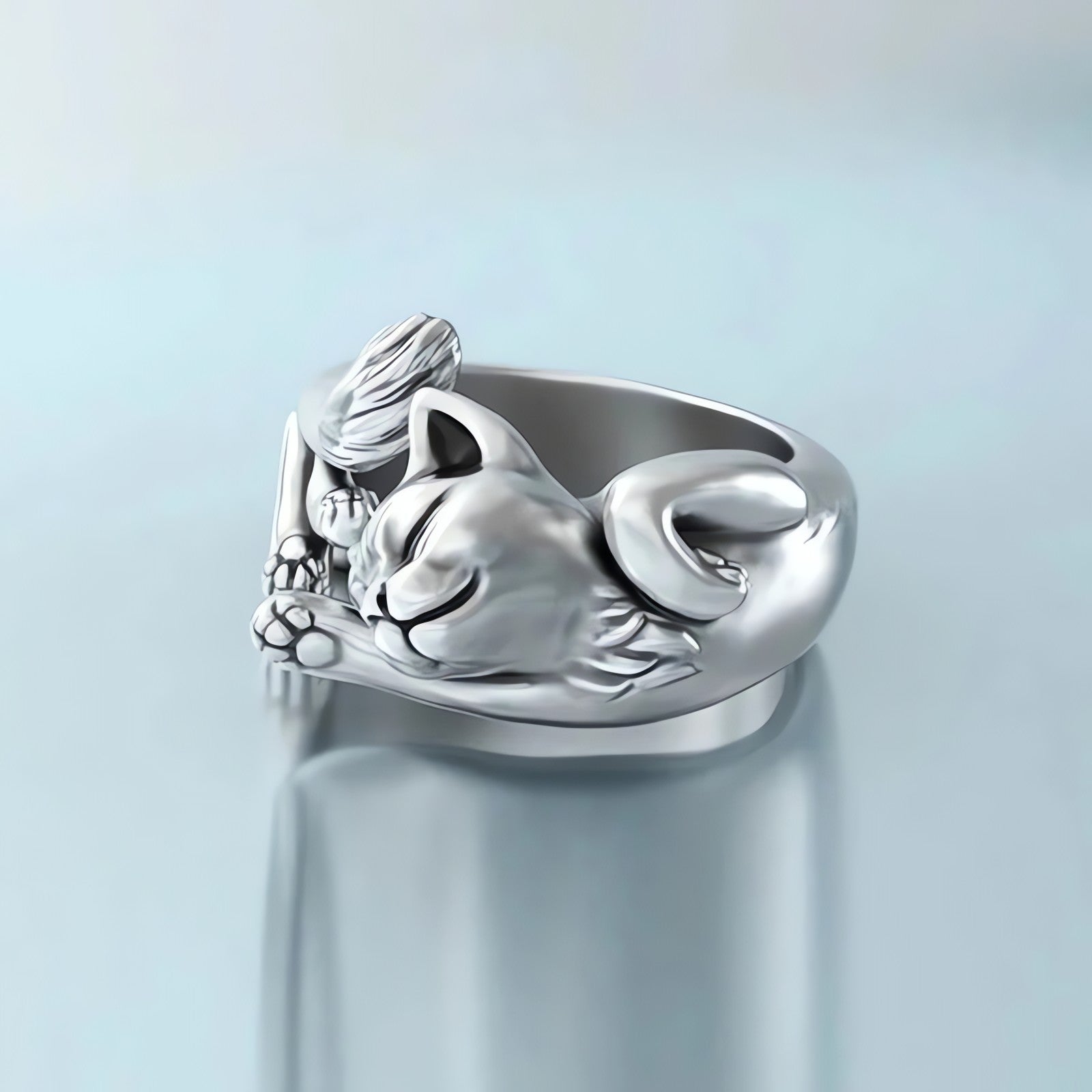 Sleeping Cat Ring - KAYSMAR