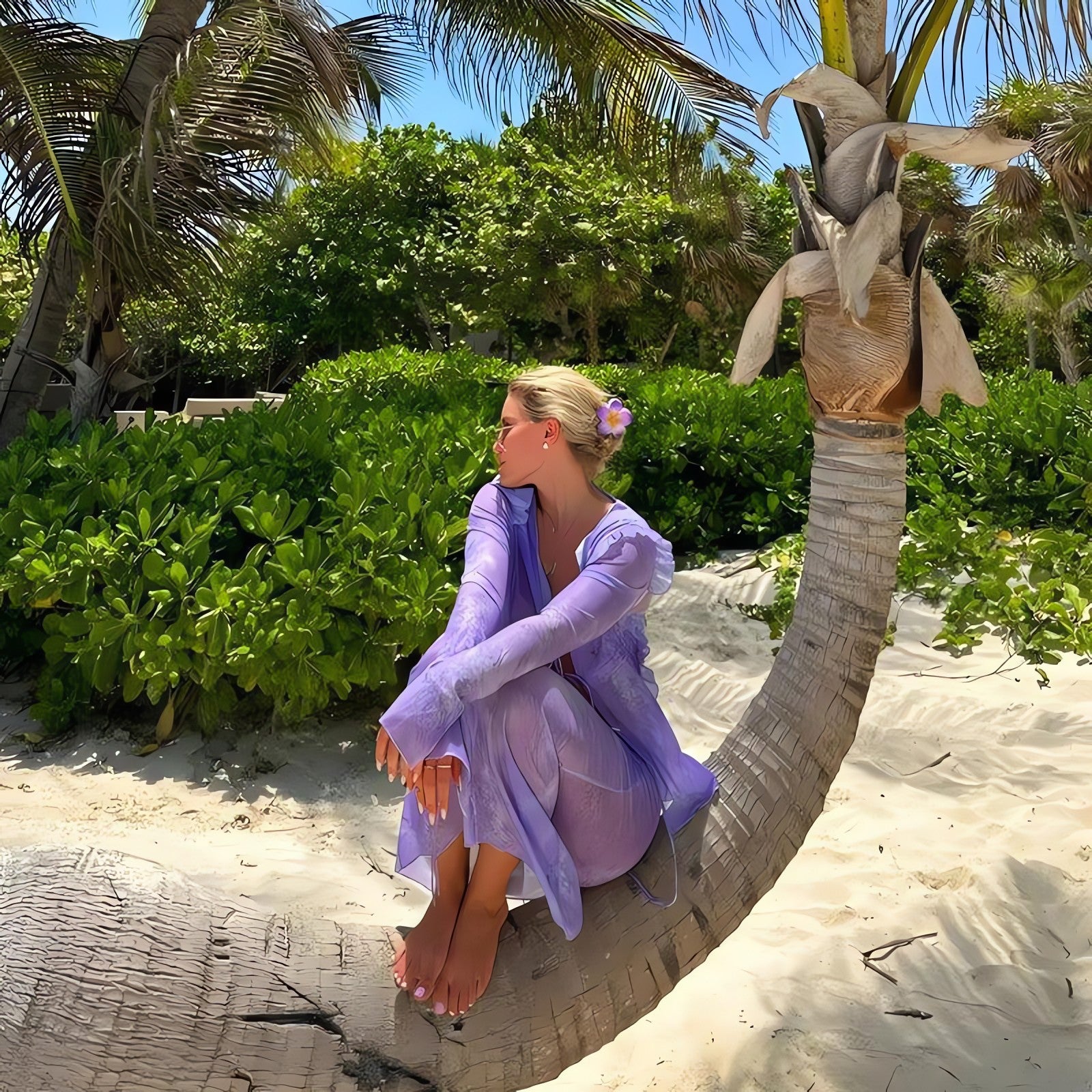 Snakeskin Blouse & Maxi Skirt Two Piece Set - KAYSMAR